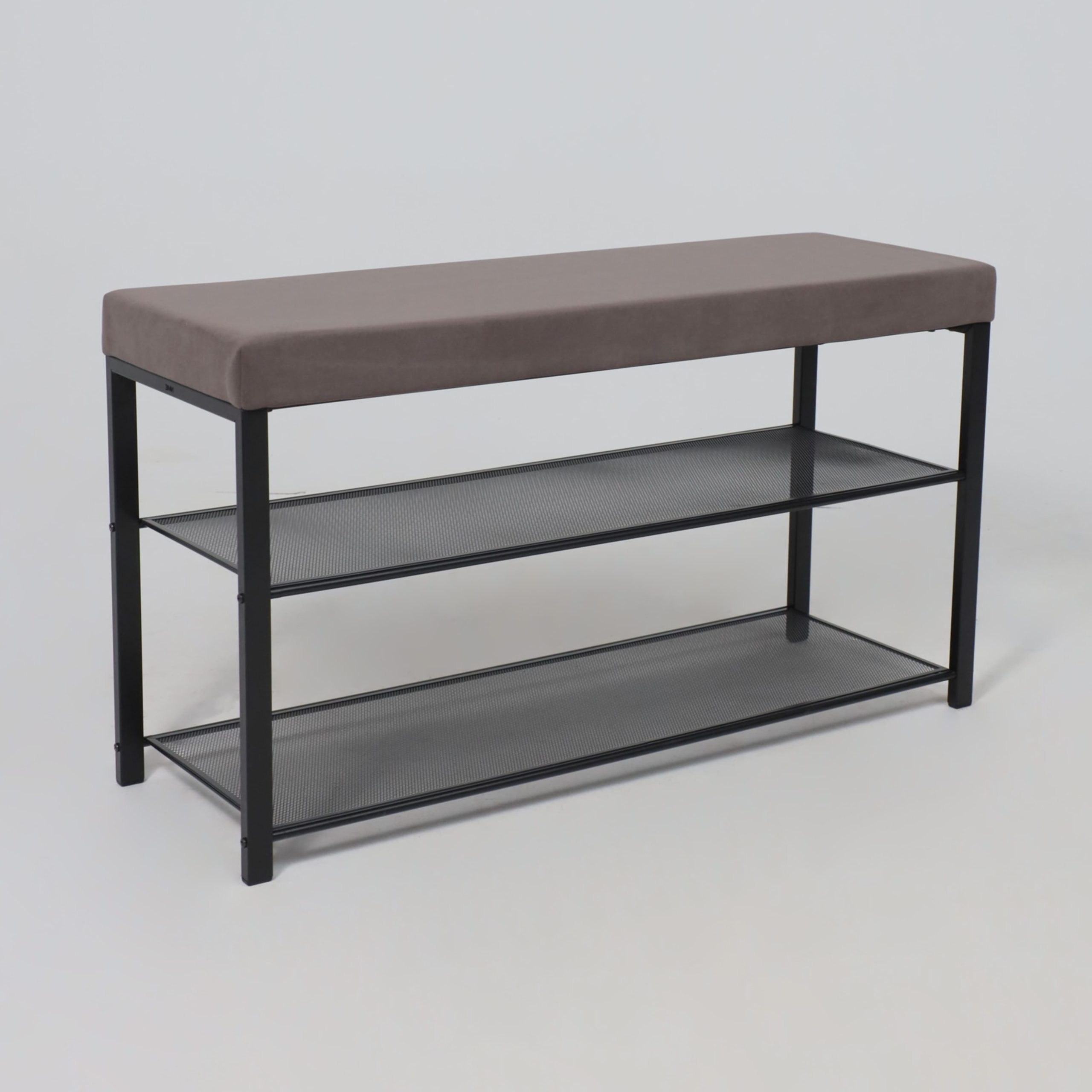 Банкетка ТОРОНТО 33С, серый/черный