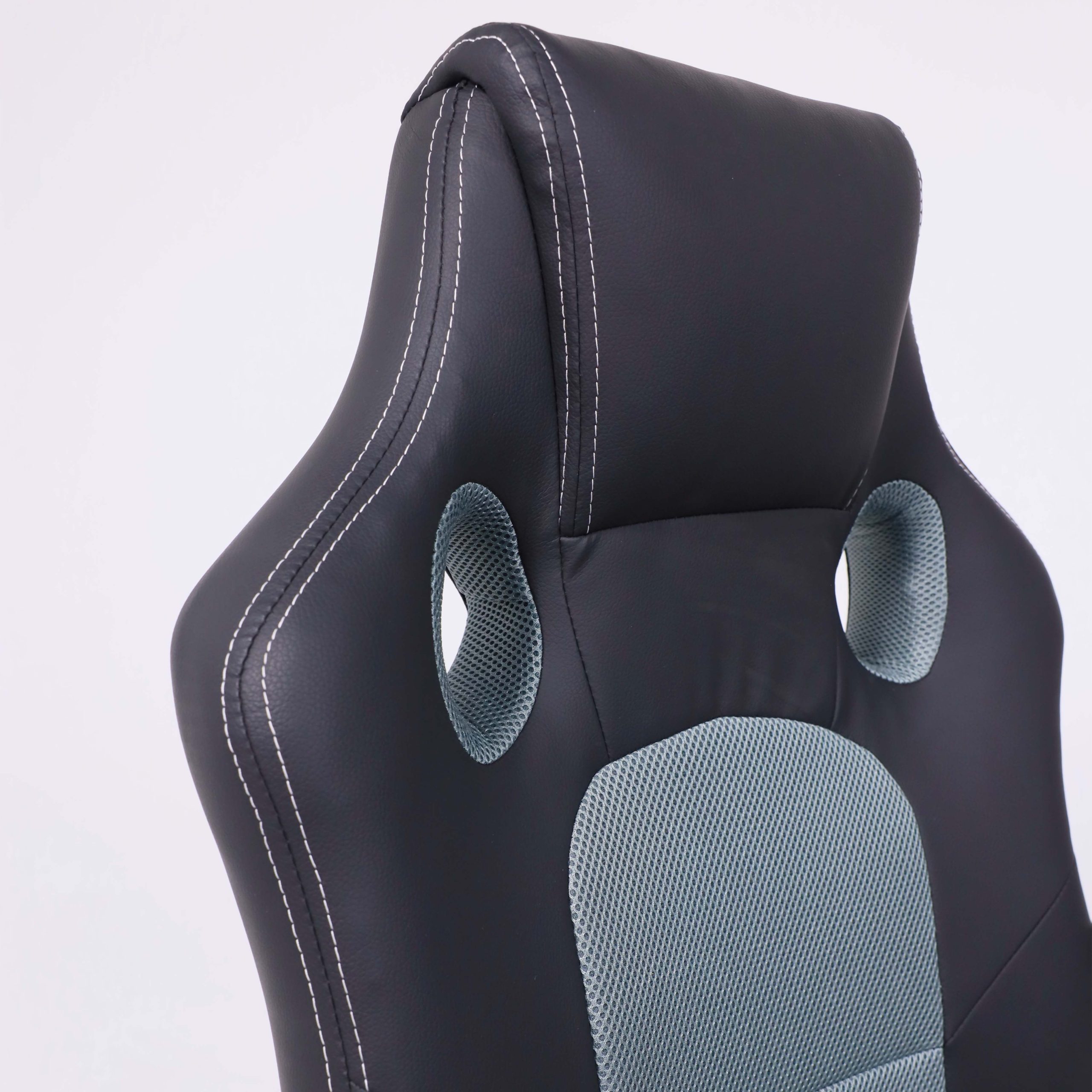 Кресло рабочее, поворотное FAN, тёмно-серый