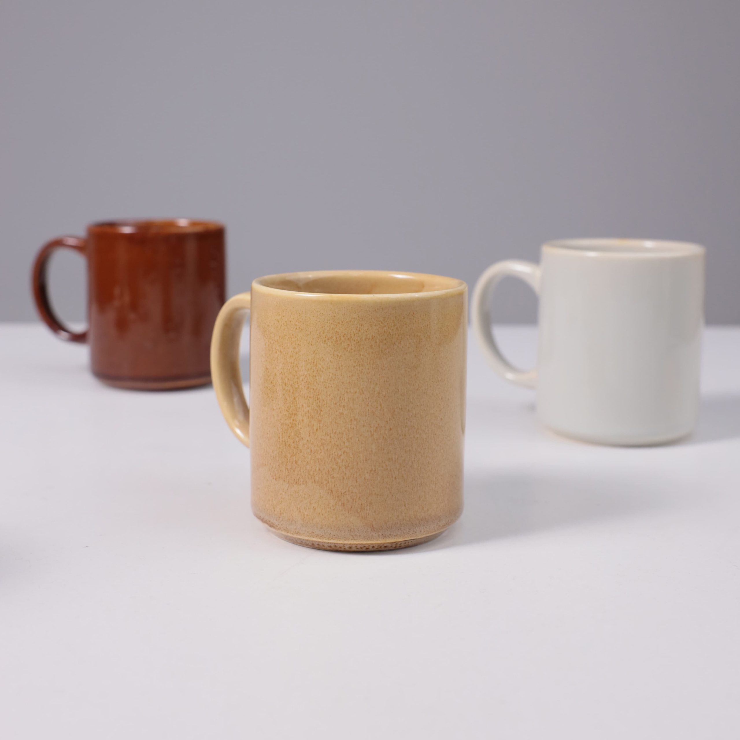 Кружка OPALUS, фарфор, пшеничный, 350мл