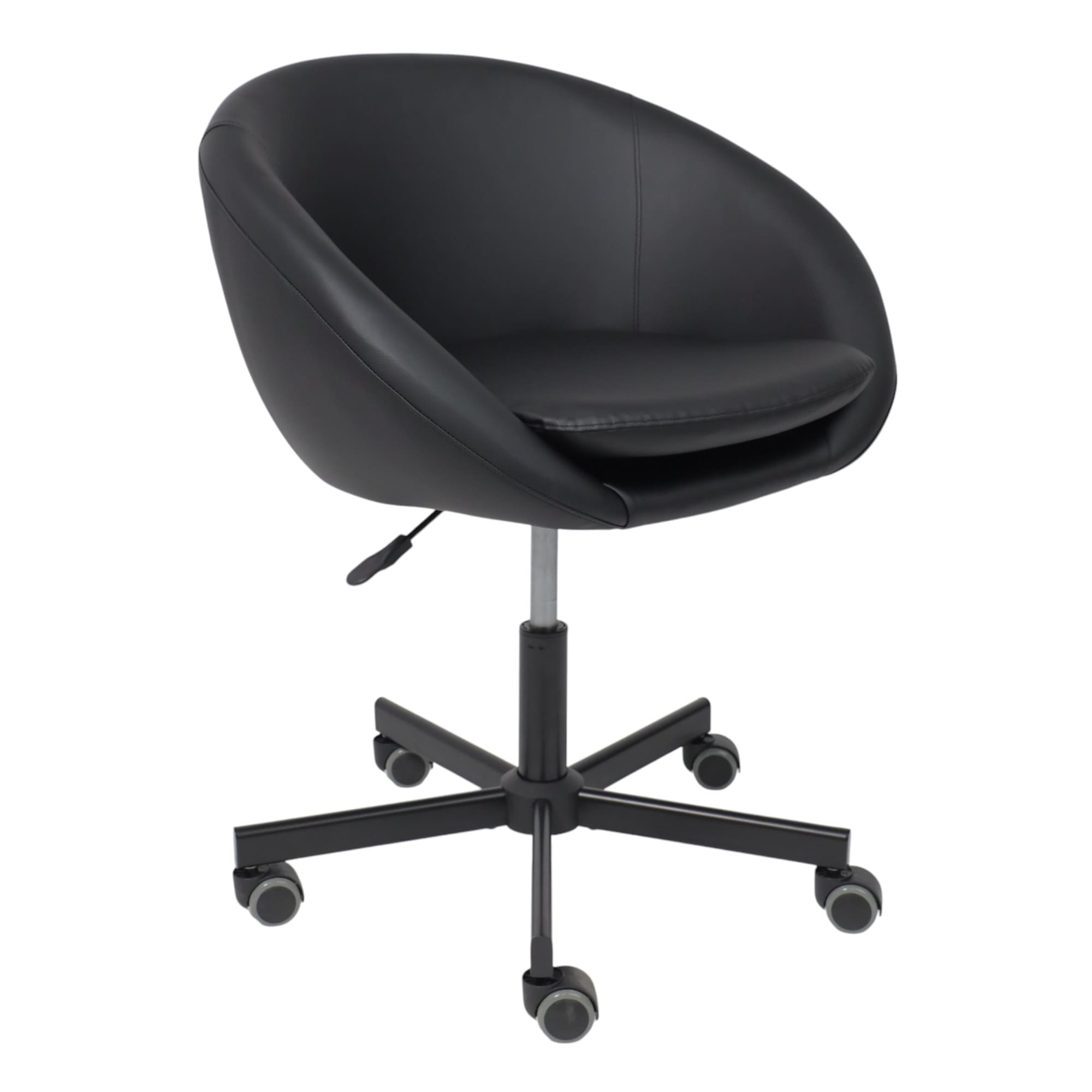 Кресло поворотное ELENA, ECO, черный