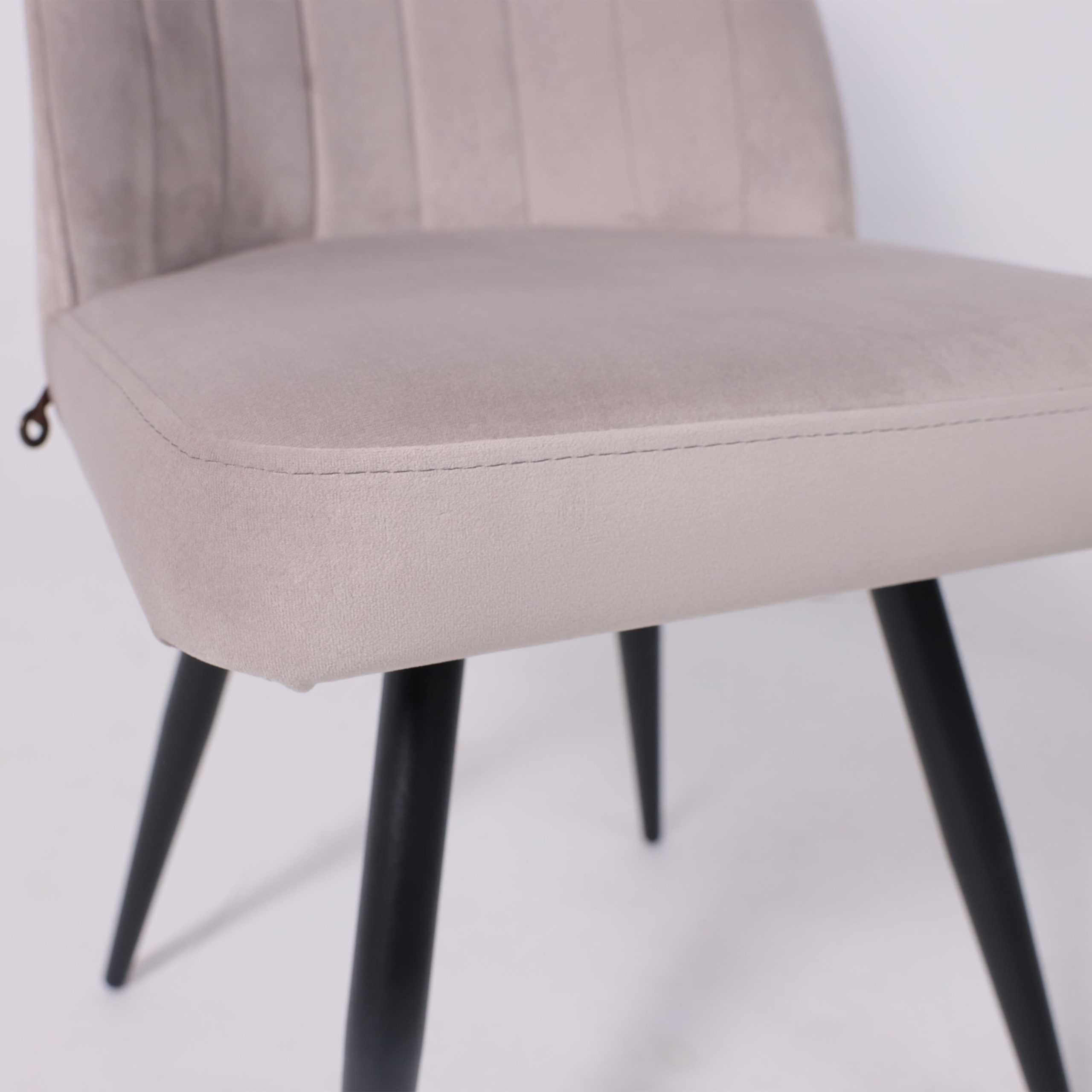 Стул LEONARD M-R1 360, d07 PEARL GREY LUXчерный