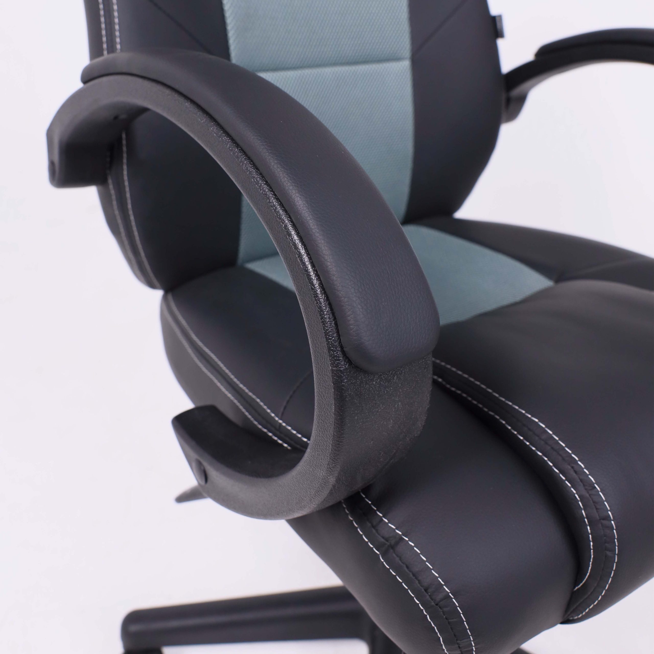 Кресло рабочее, поворотное FAN, тёмно-серый