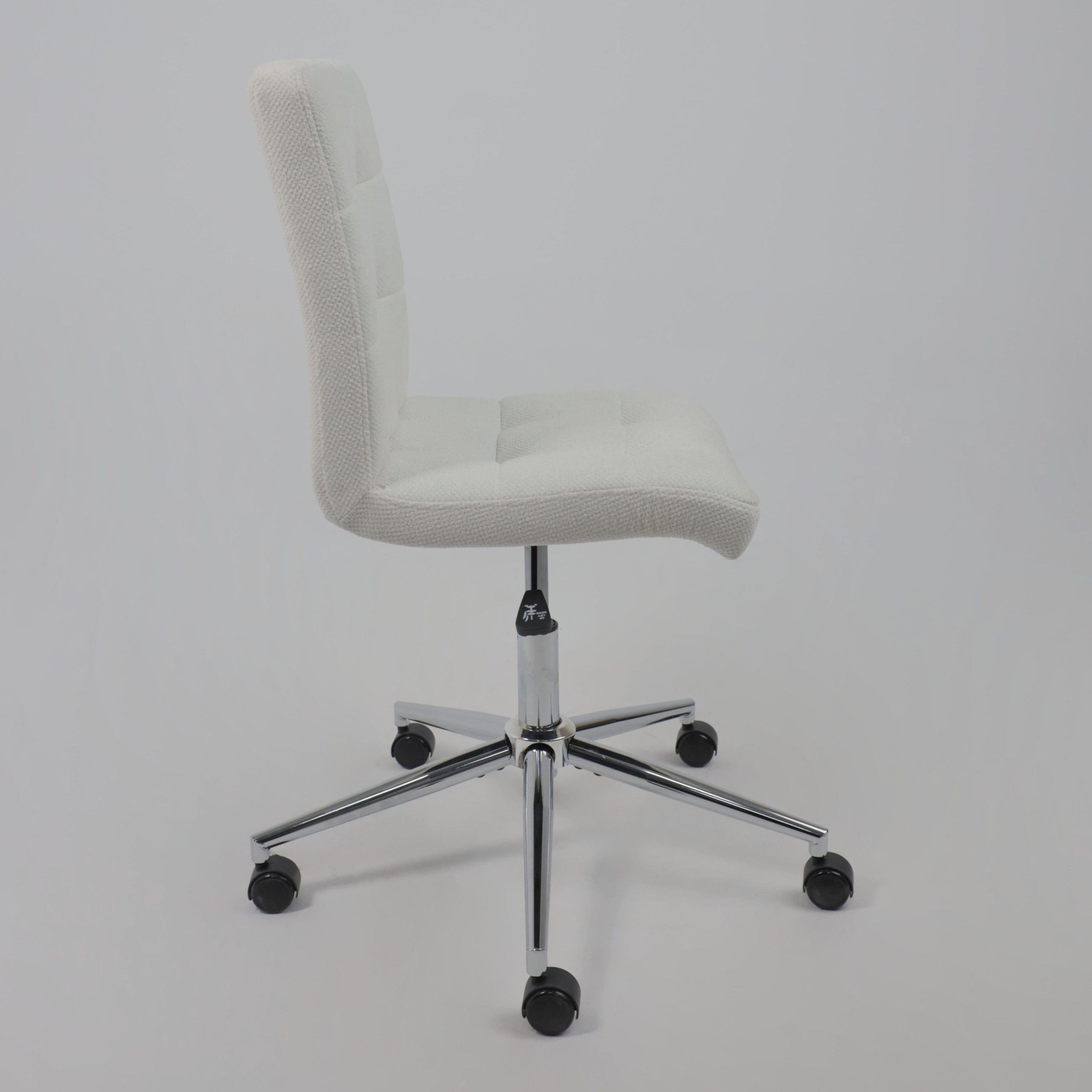 Кресло Роза квадрат, Buble White 15, букле/белый