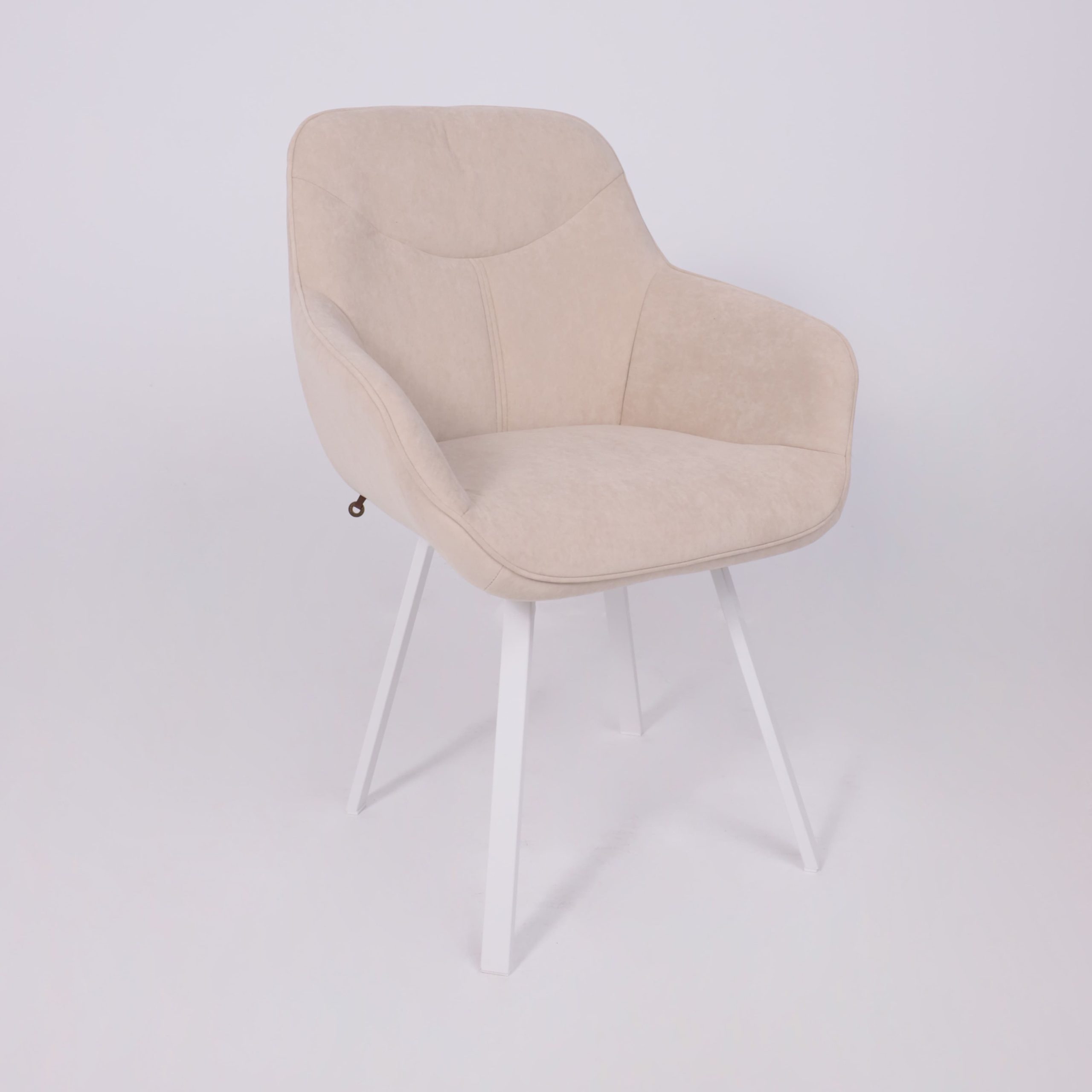 Стул ROMEO SMILE 360, b03 CREAM LUXбелый