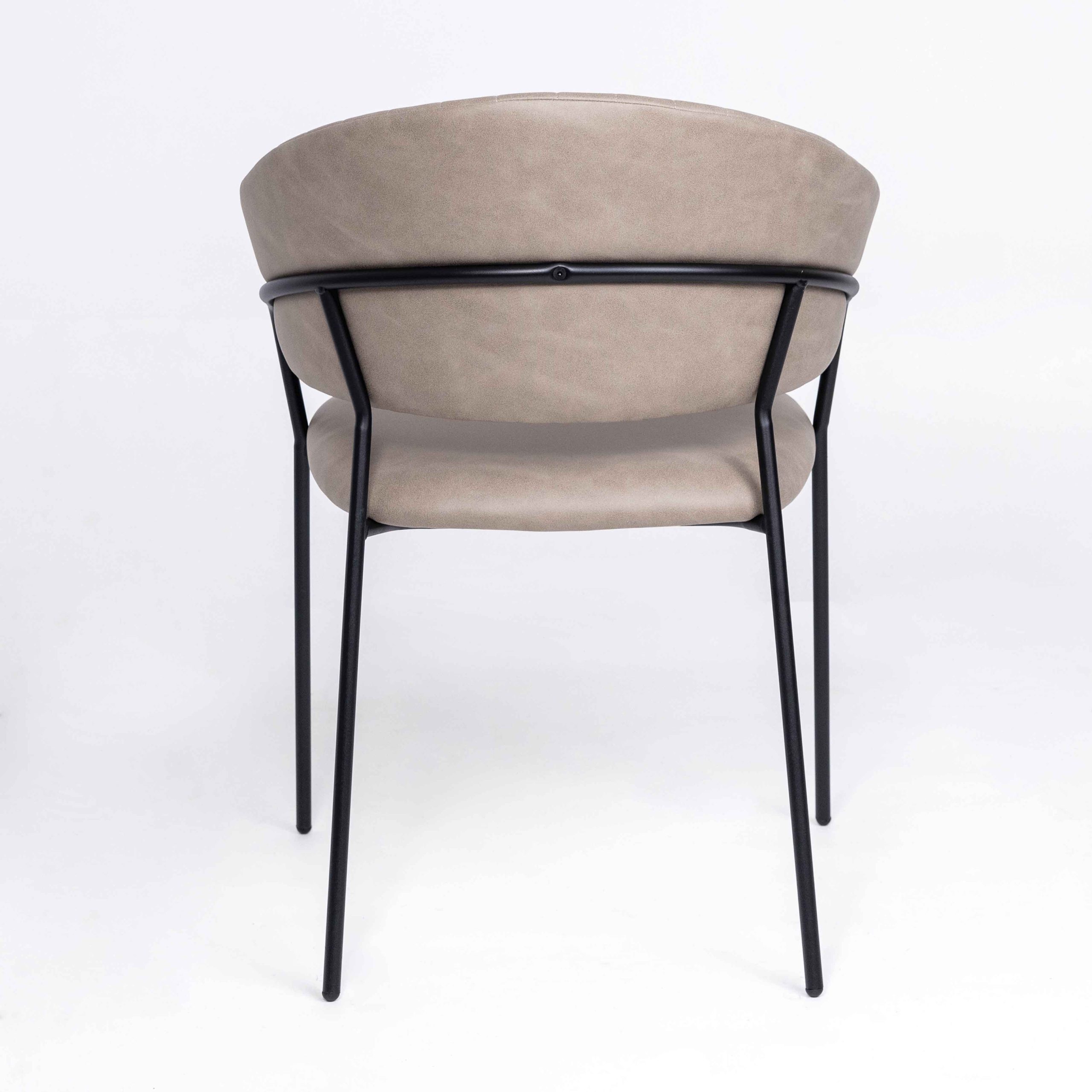 Стул AV 433, песочная замша Kiprus 03/черный