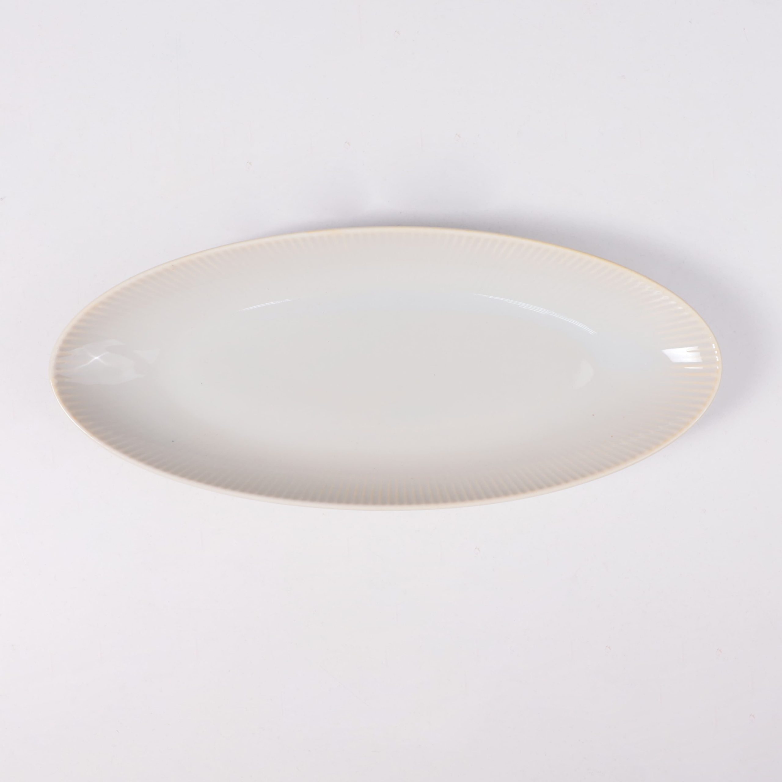 Блюдо для рыбы AURORA, фарфор, айвори, 31*13*3,6см