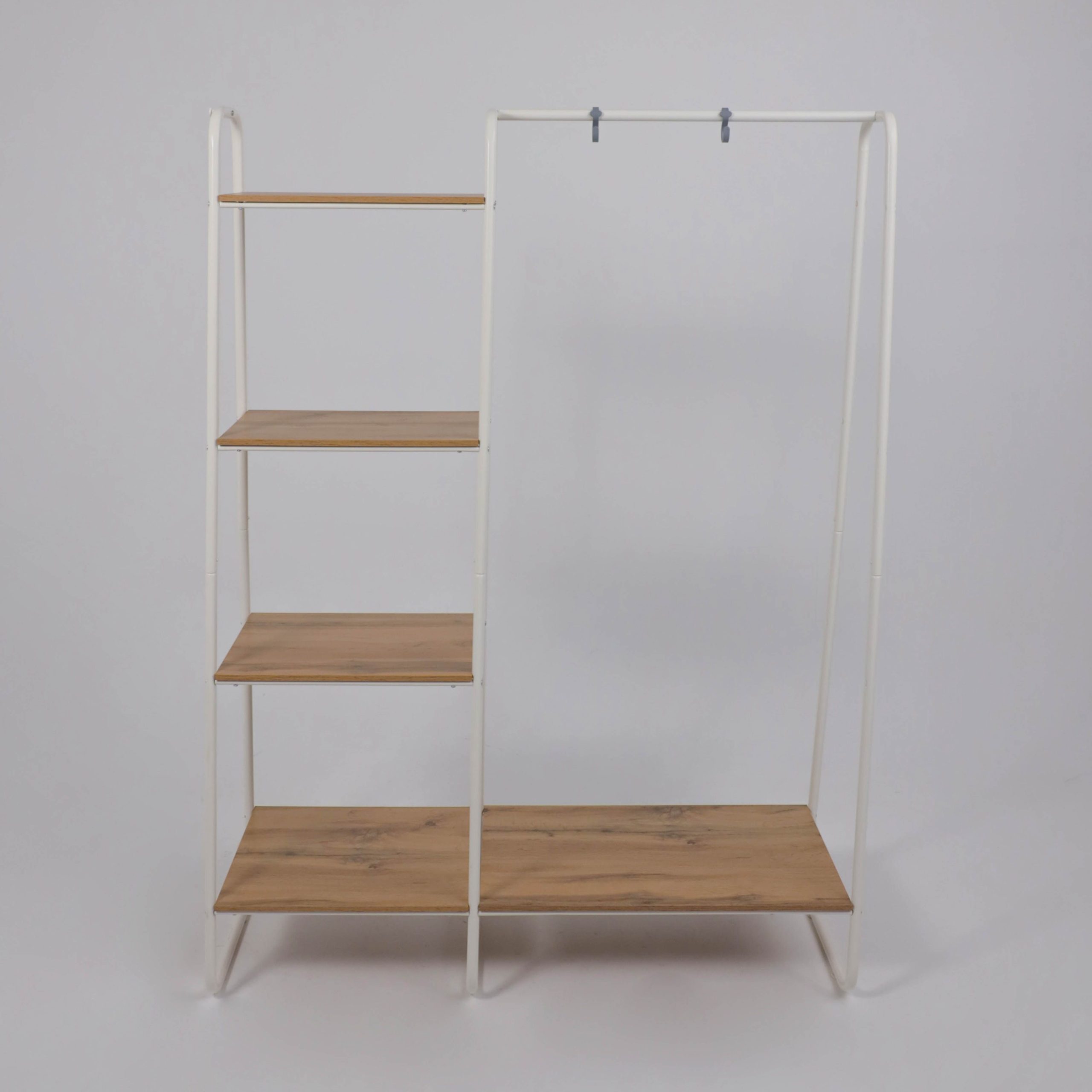 Гардеробная система с полками СКАНДИНАВИЯ 1, белый