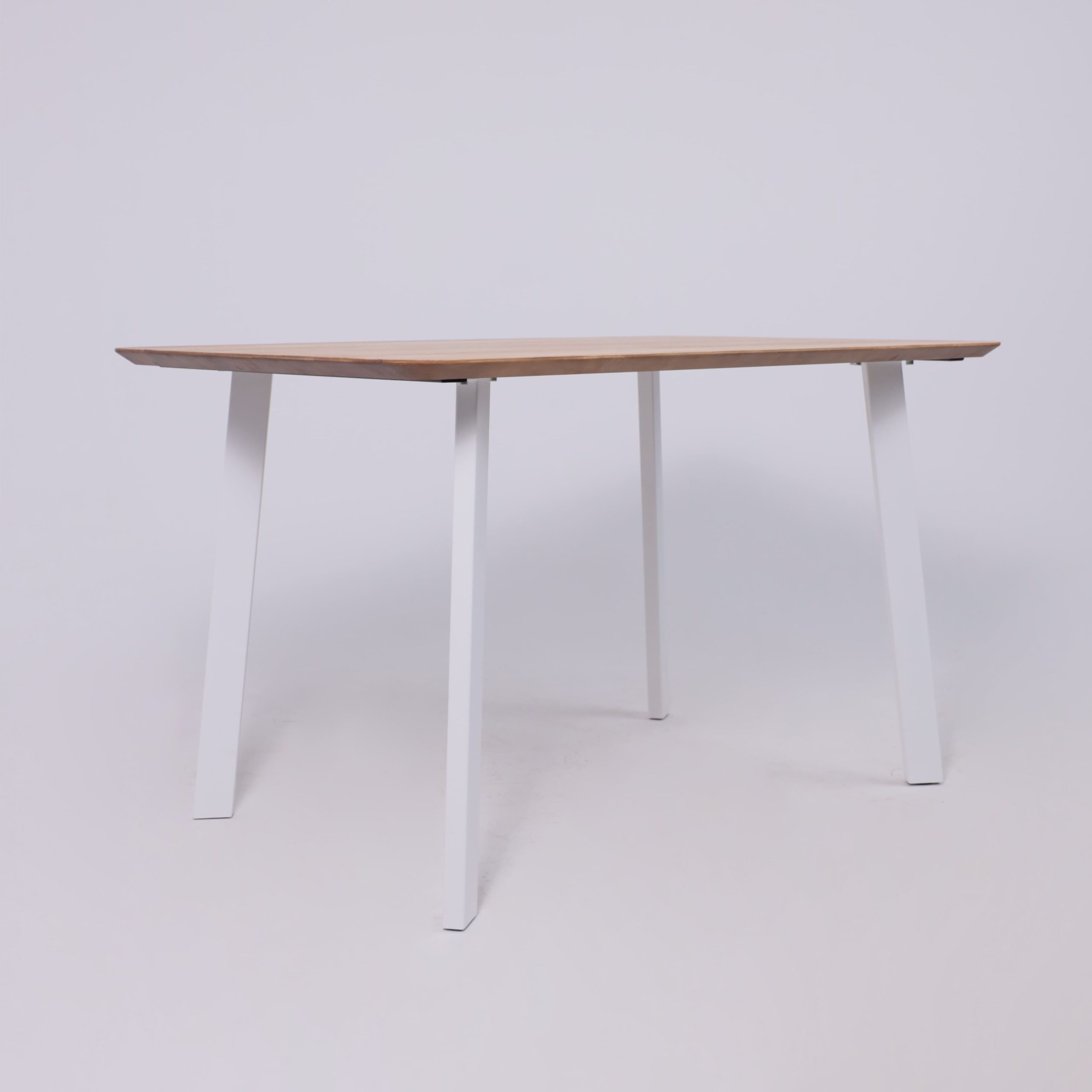 Стол МАЙОН, 130*80*74, дуб натуральный/белый (ПР-2 DSW (Т27) (02) КС-60)