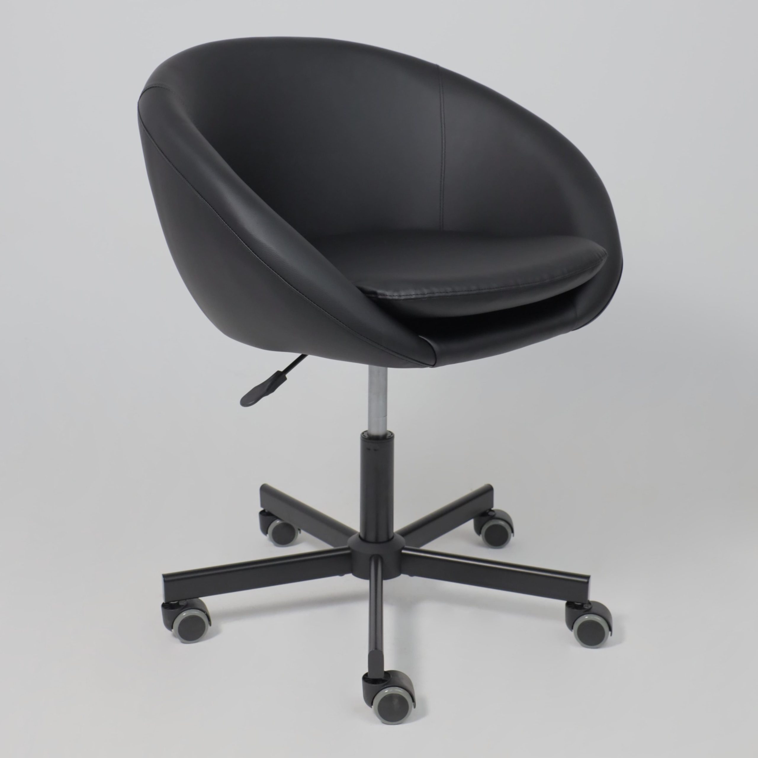 Кресло поворотное ELENA, ECO, черный