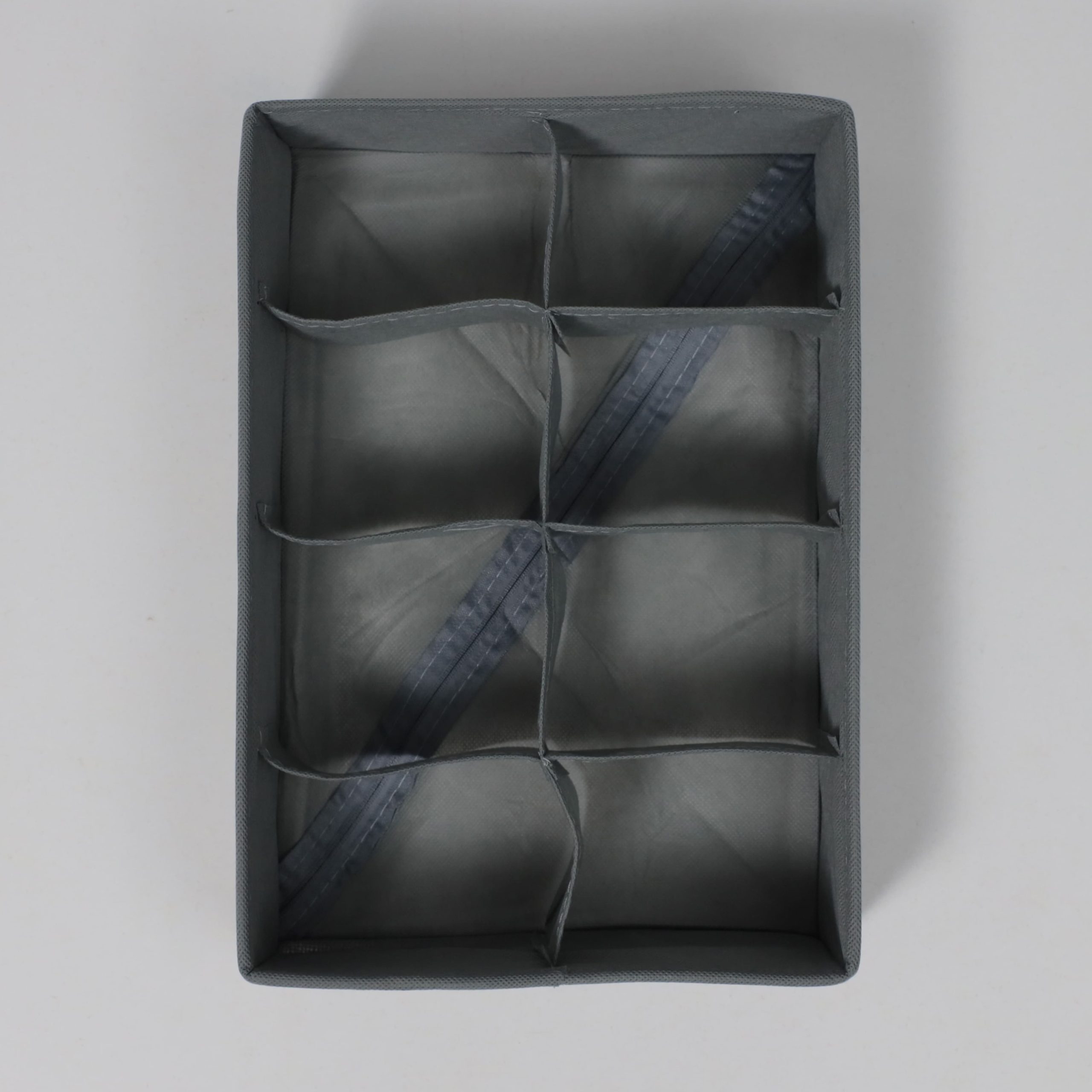 Контейнер для хранения MACKENZIE-1, 8 ячеек, серый, 34*24*9см