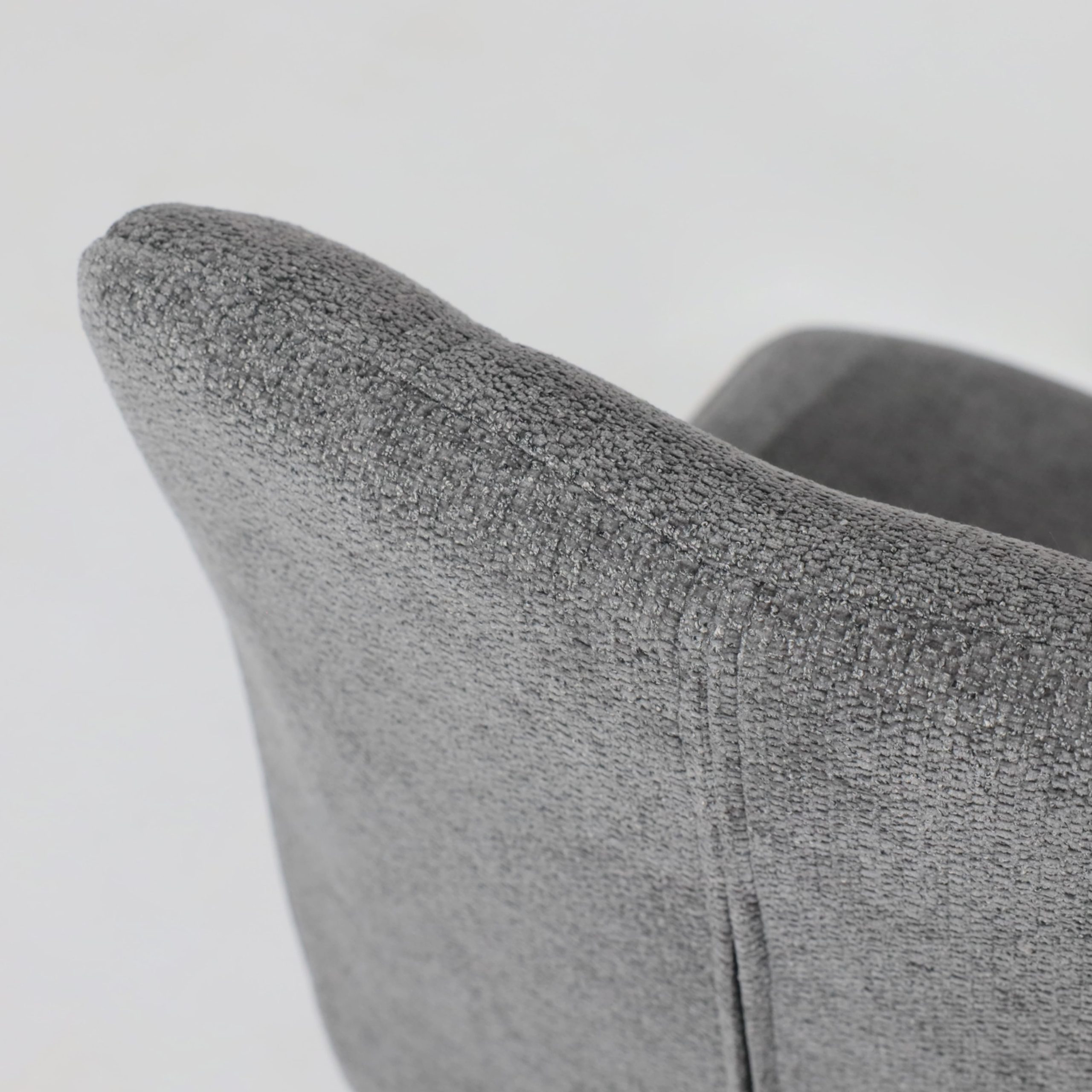 Стул SMART-R 360, g22 GRAPHITE шенилл LUX - d10 HEMATITE LUXчерный