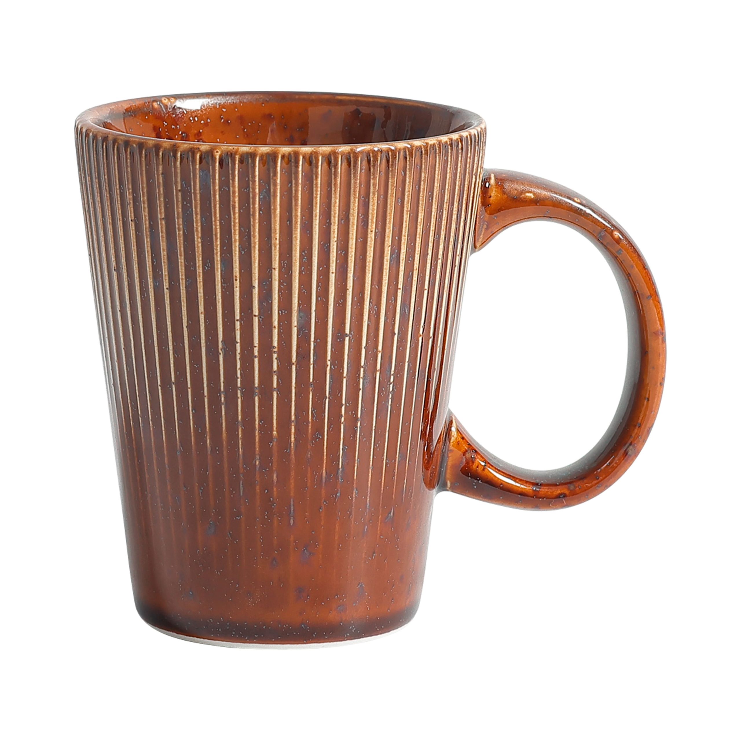 Кружка AURORA, фарфор, каштановый, 250мл