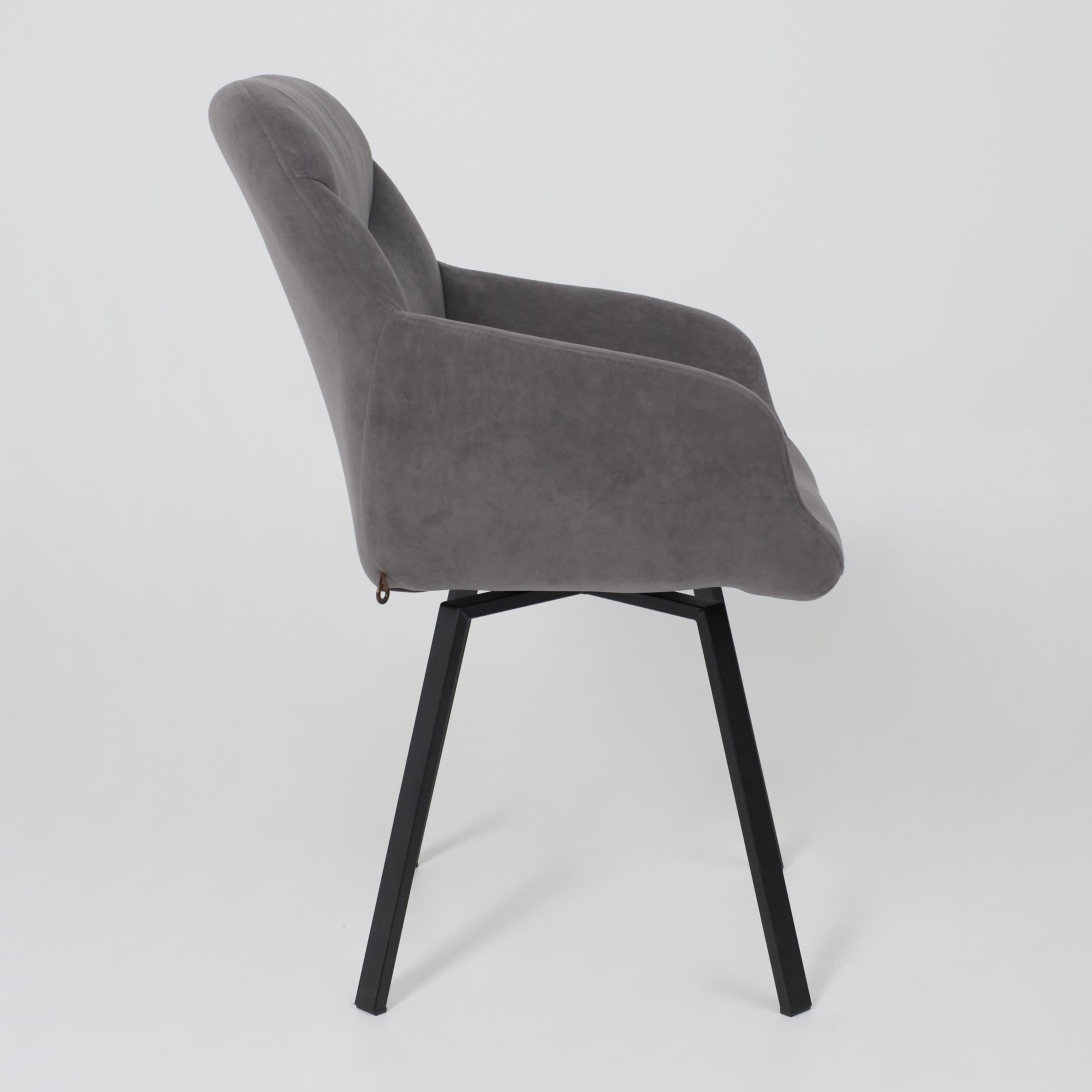 Стул ROMEO SMILE 360, b28 ANTRACITE LUXчерный