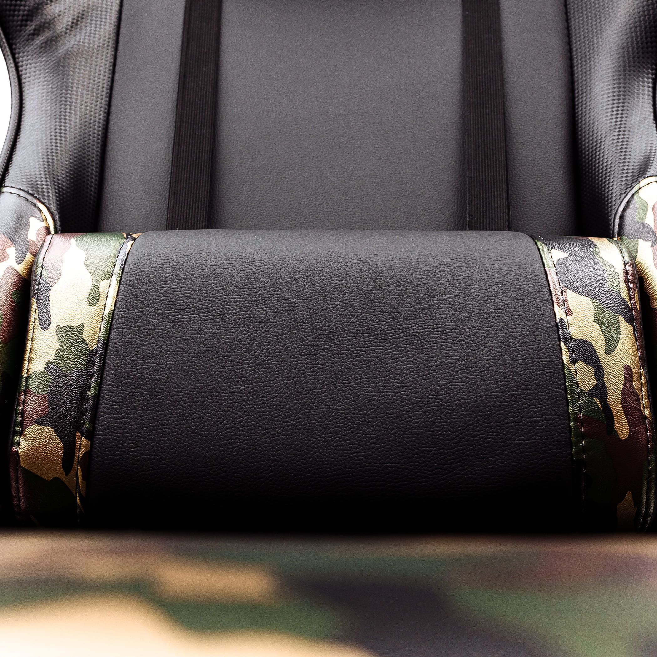 Кресло поворотное MILITARY, ECO, (черный+камуфляж)