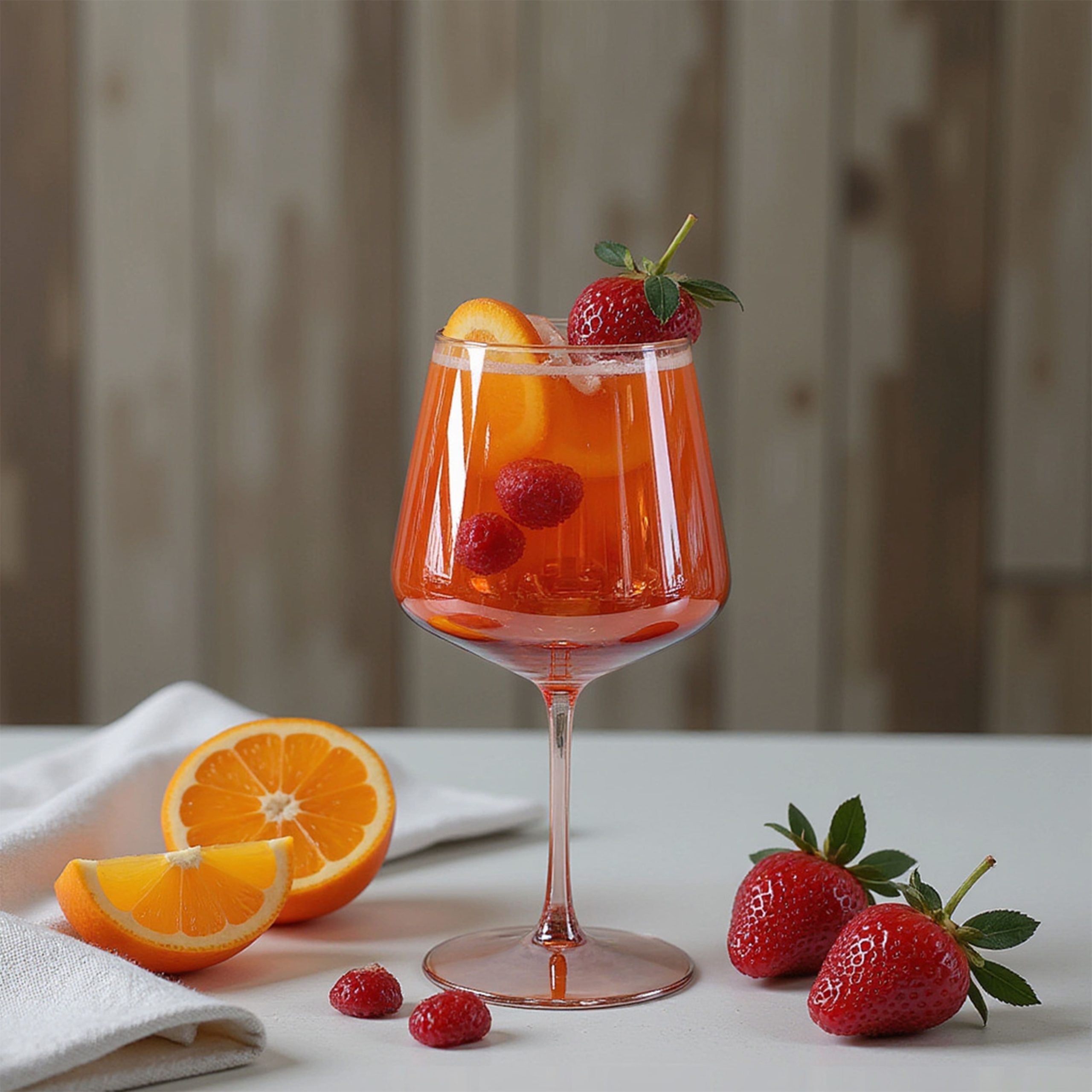 Бокал для вина EMBER DUSK, янтарный