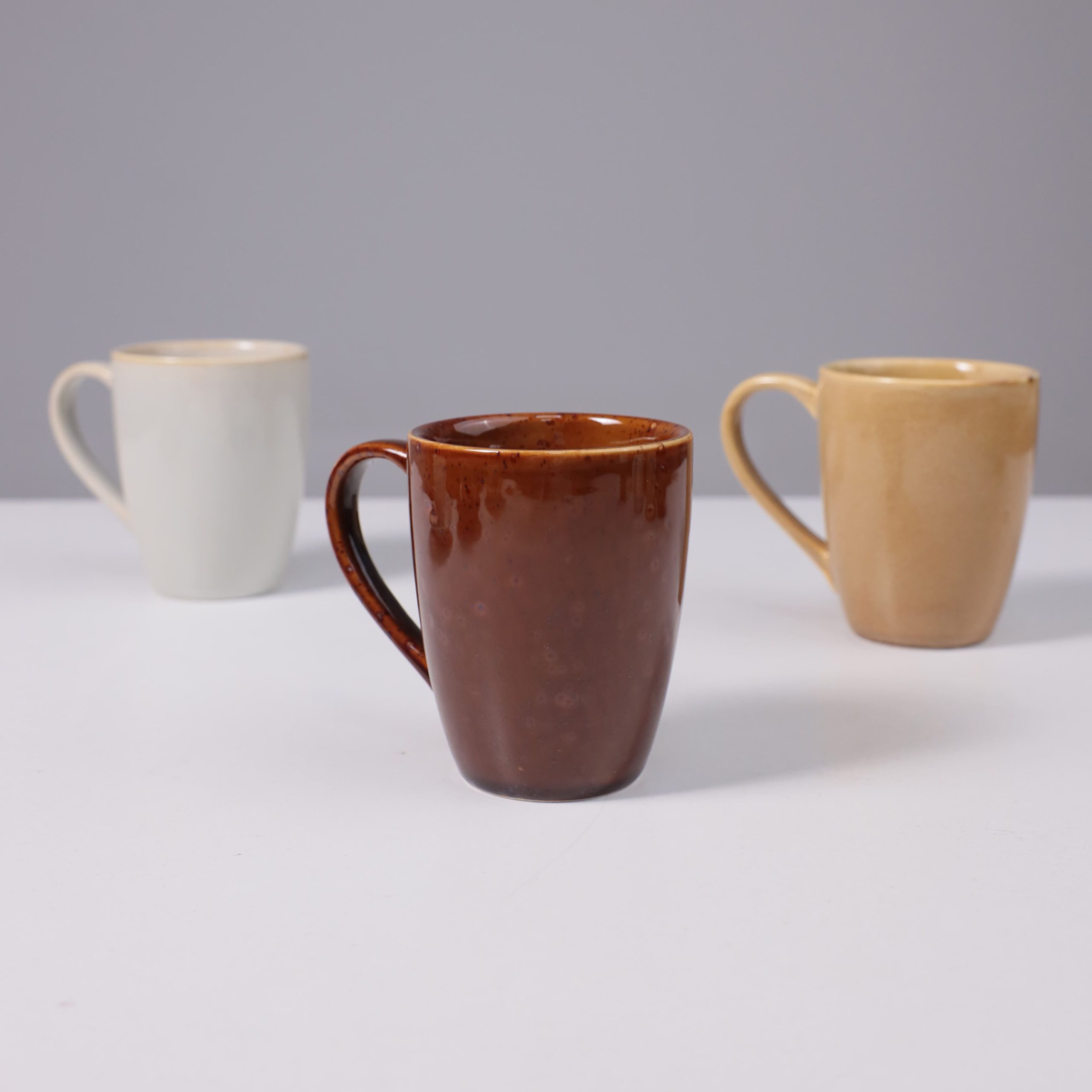 Кружка OPALUS, фарфор, каштановый, 300мл