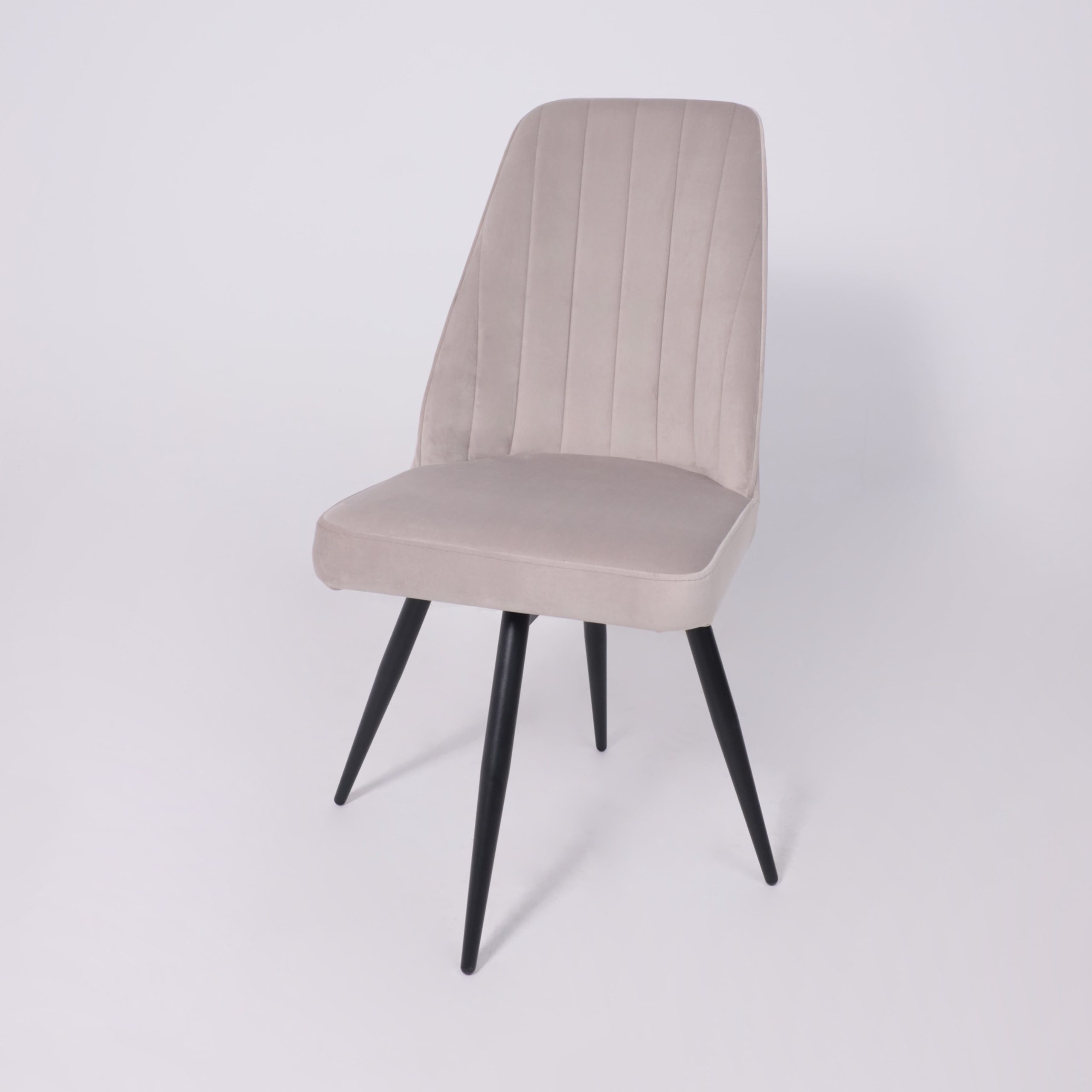 Стул LEONARD M-R1 360, d07 PEARL GREY LUXчерный