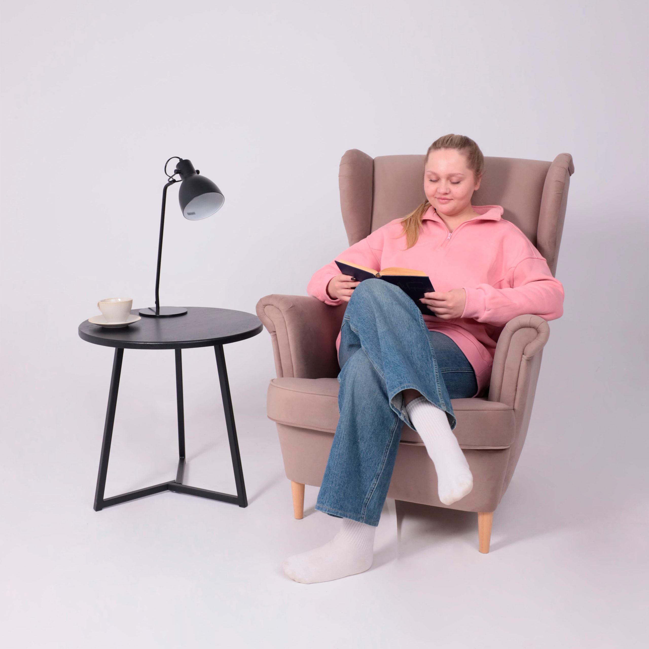 Светильник DUKE, настольный, E27, черный