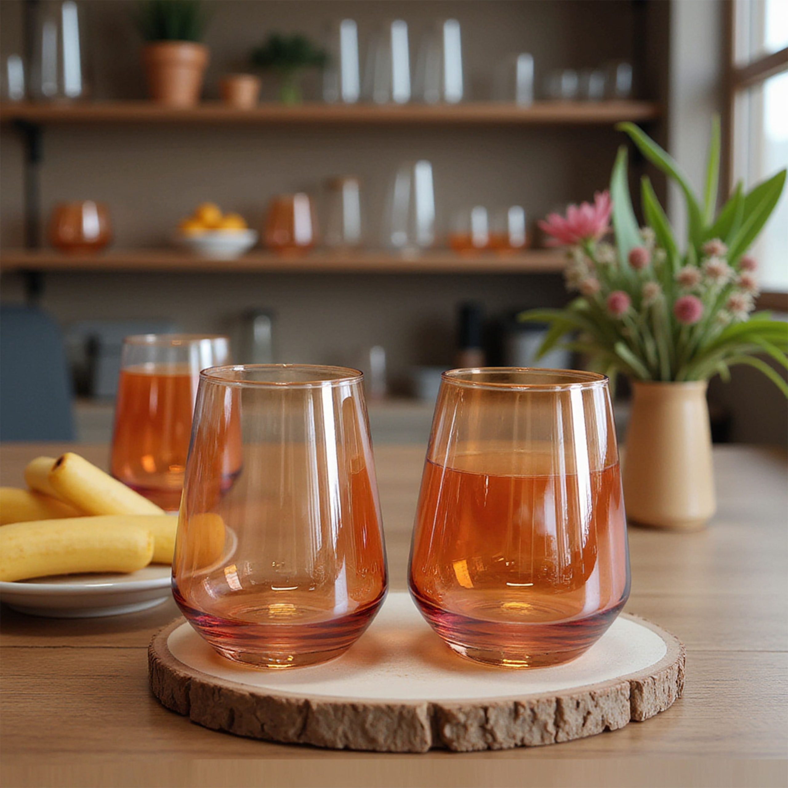 Бокал-хайбол EMBER DUSK, янтарный