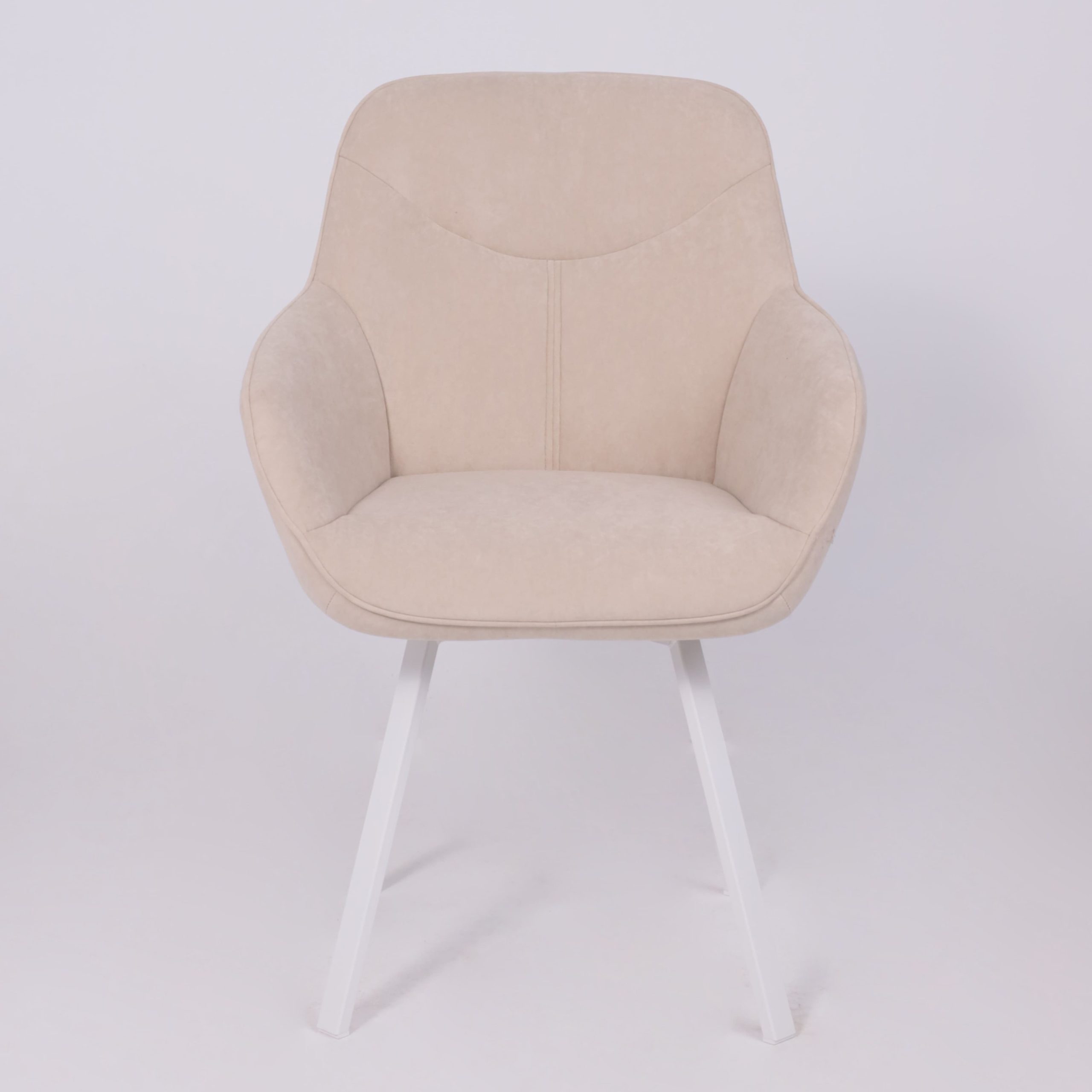 Стул ROMEO SMILE 360, b03 CREAM LUXбелый