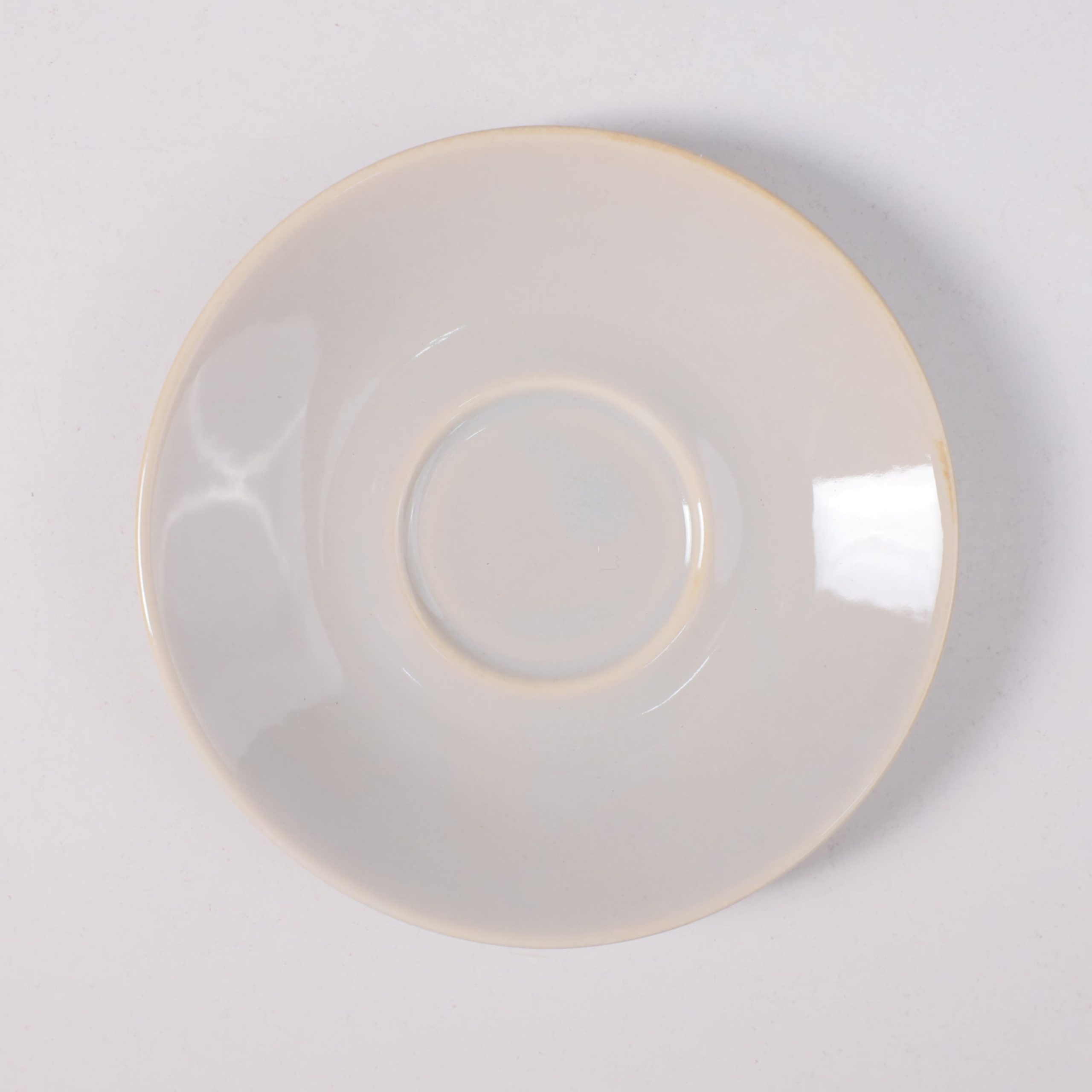 Чайный набор OPALUS, фарфор, айвори, кружка 200мл + блюдце