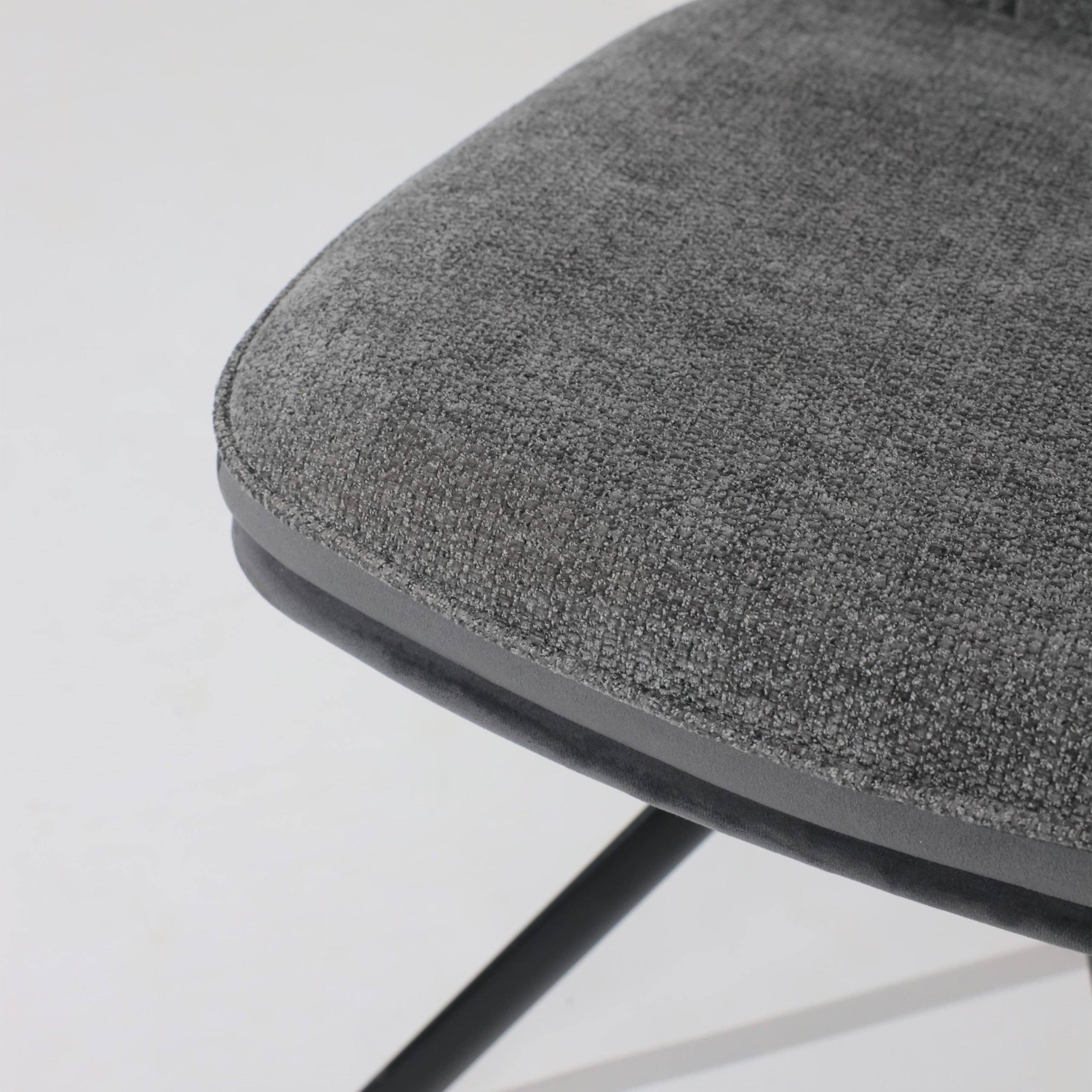 Стул SMART-R 360, g22 GRAPHITE шенилл LUX - d10 HEMATITE LUXчерный