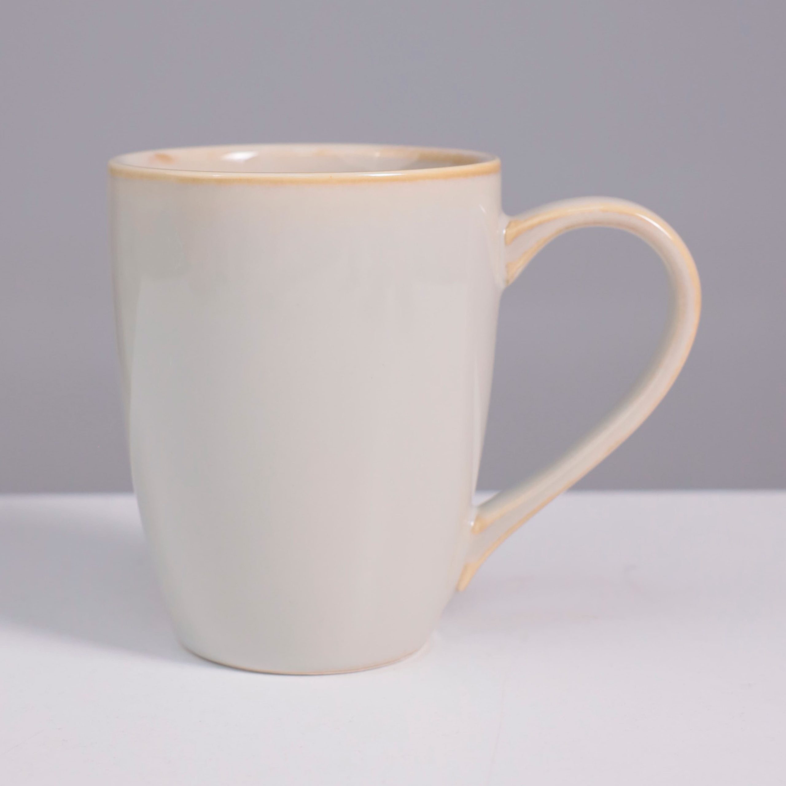 Кружка OPALUS, фарфор, айвори, 300мл