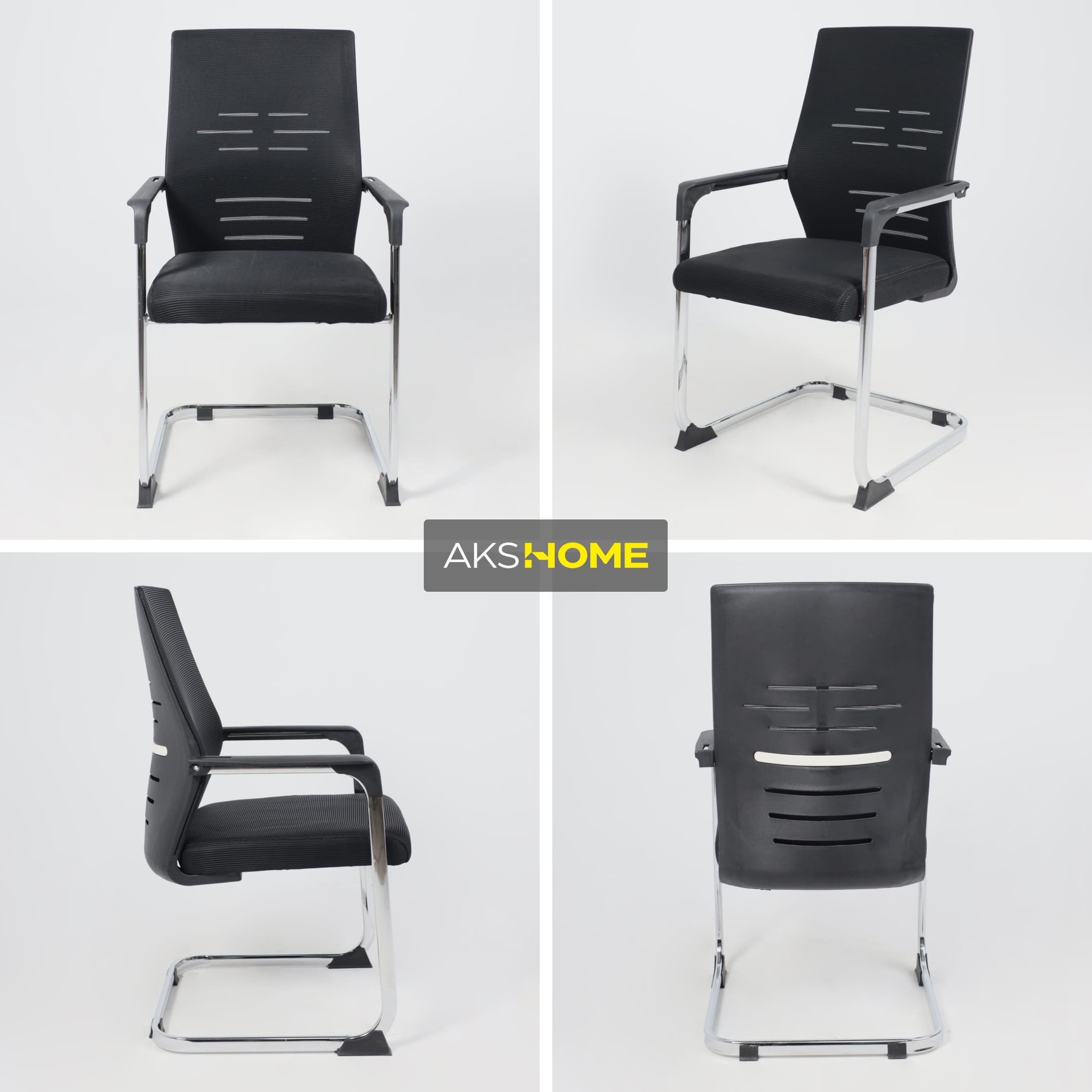 Кресло TAX, черный/хром