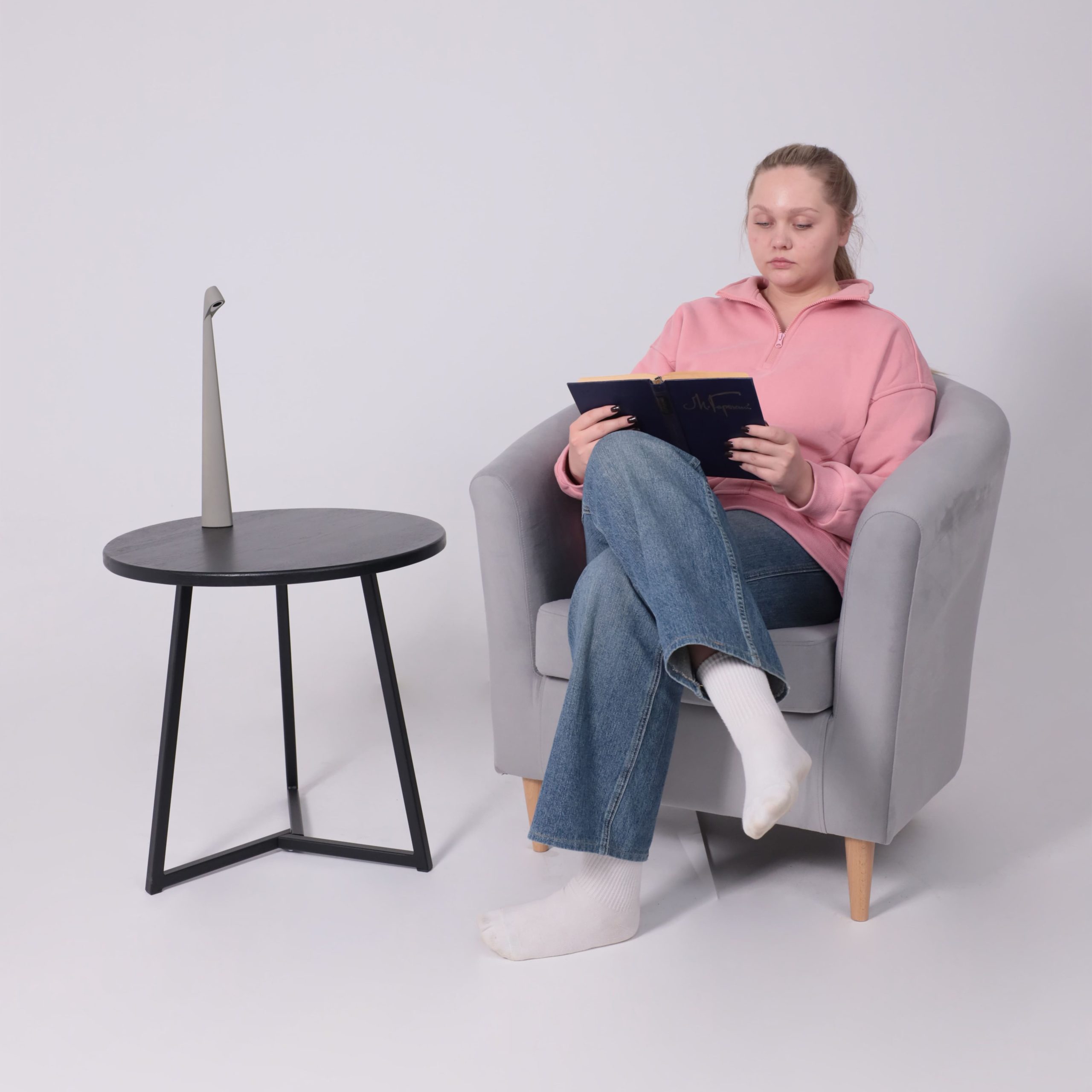 Светильник XYLON, настольный, LED,серый