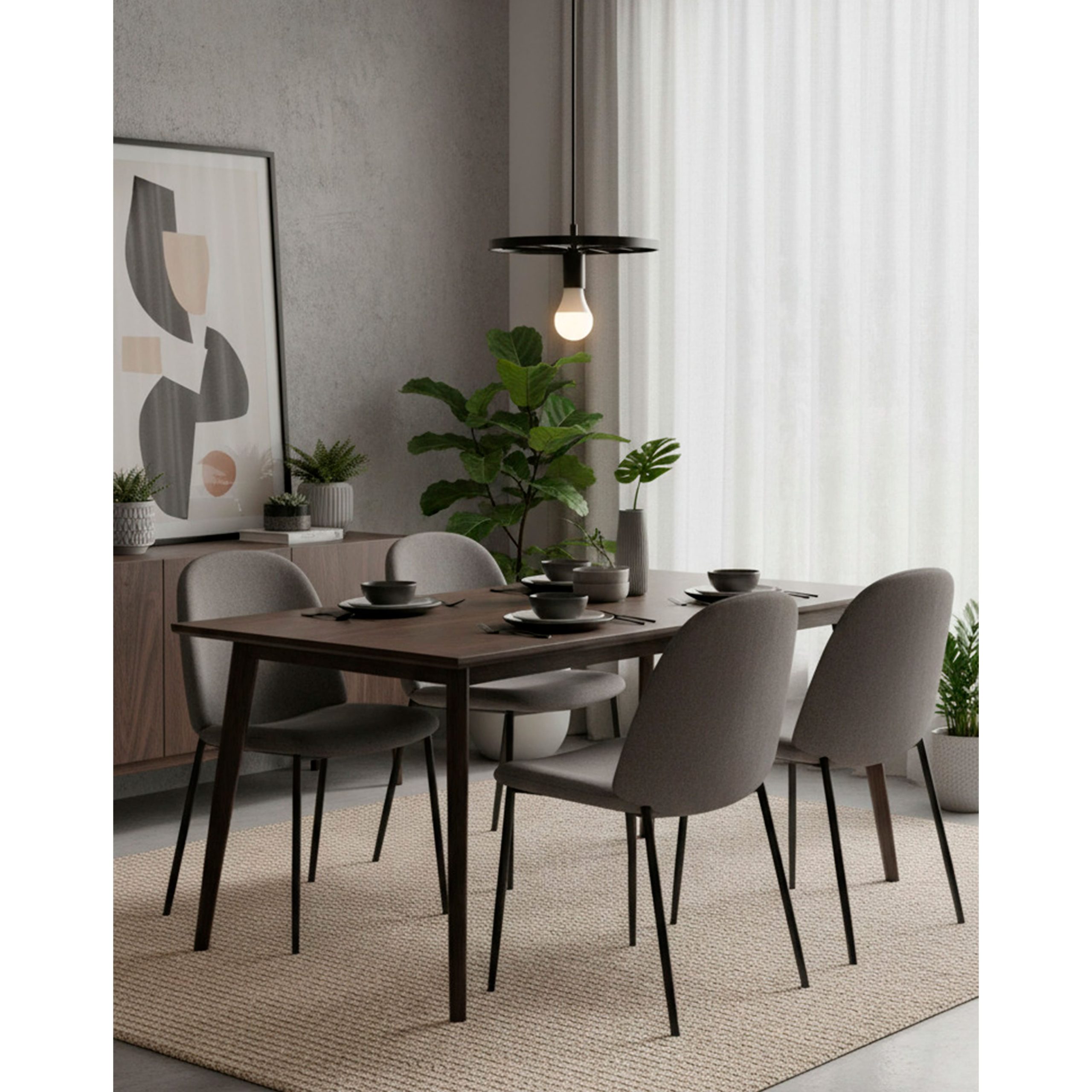 Светильник WHEEL, потолочный, E27, чёрный