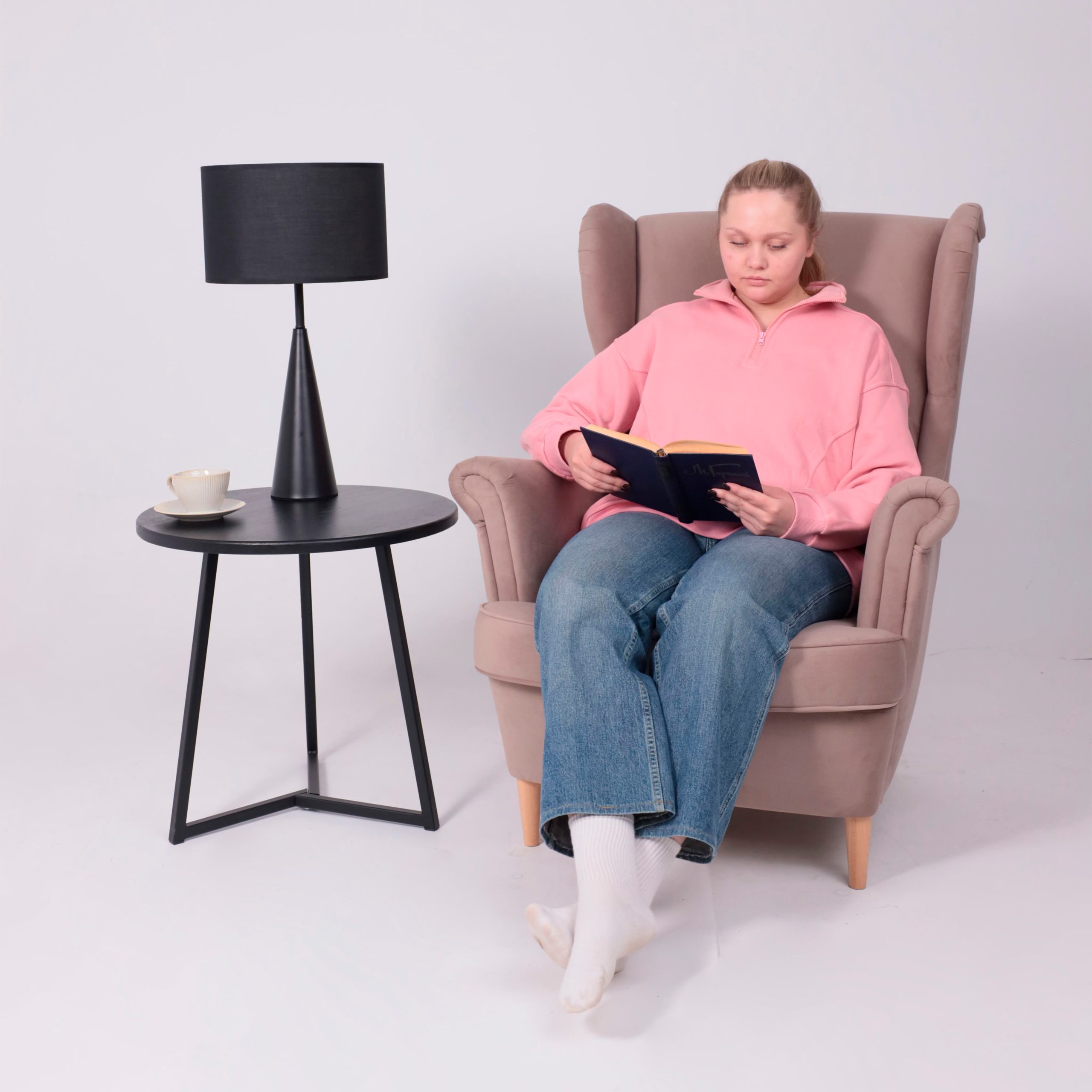 Светильник TROLL, настольный, E27, черный