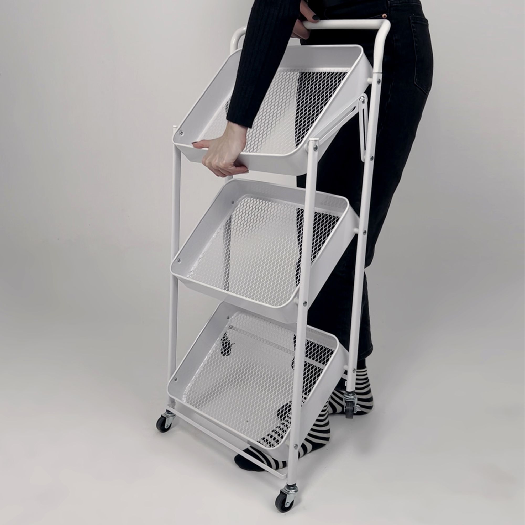 Этажерка NIKA, белая