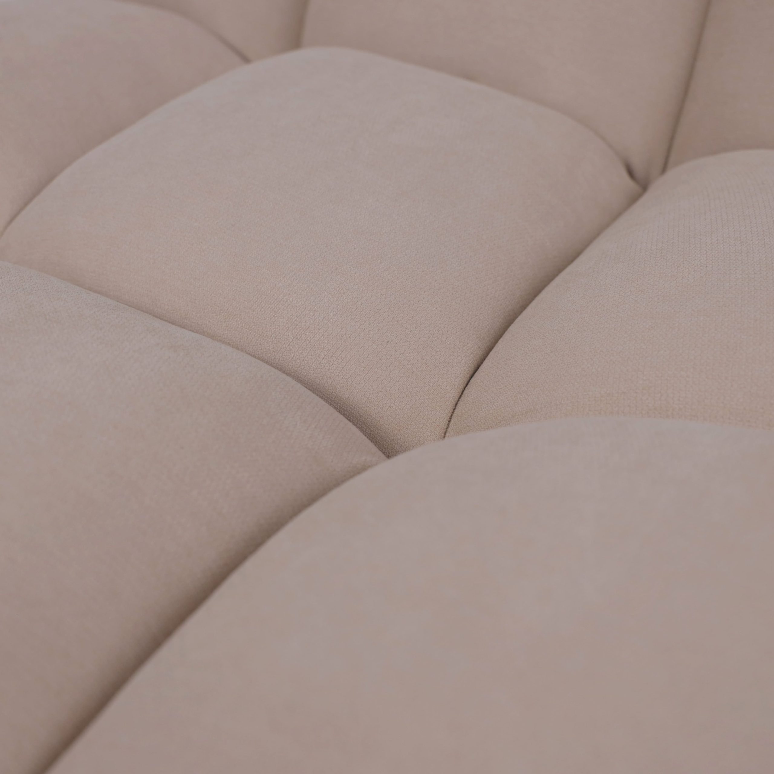 Кресло GRANDE, поворотное, песочная ткань Linen Fabric-3/черный