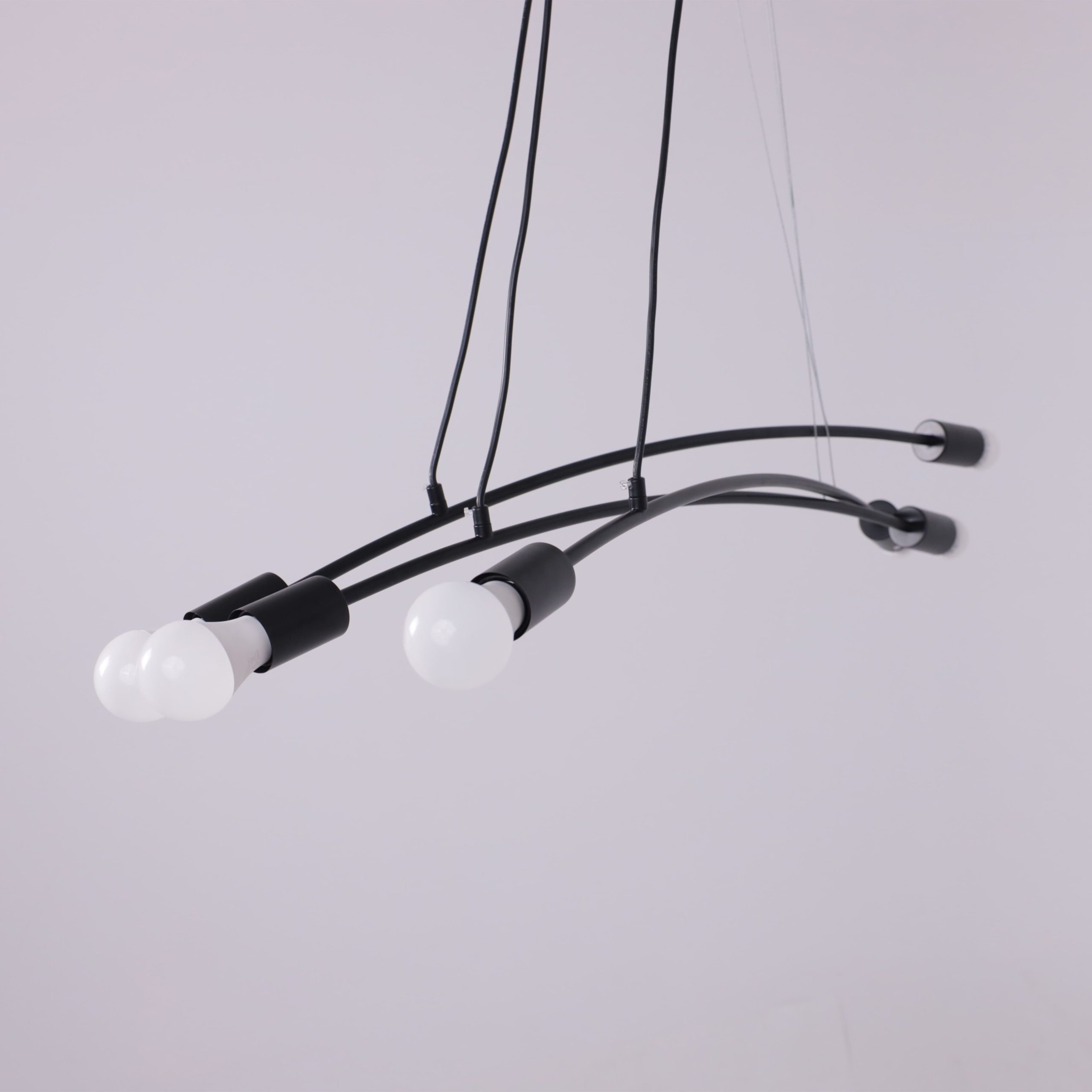 Светильник WEB, потолочный, 6*E27, черный