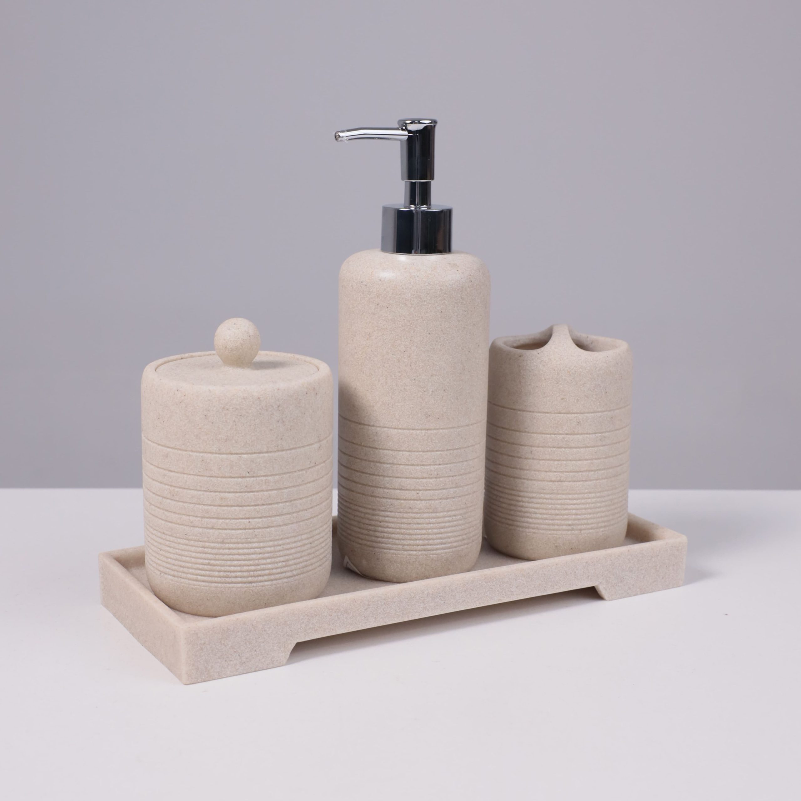 Держатель для зубных щеток VORTEX, светло-бежевый