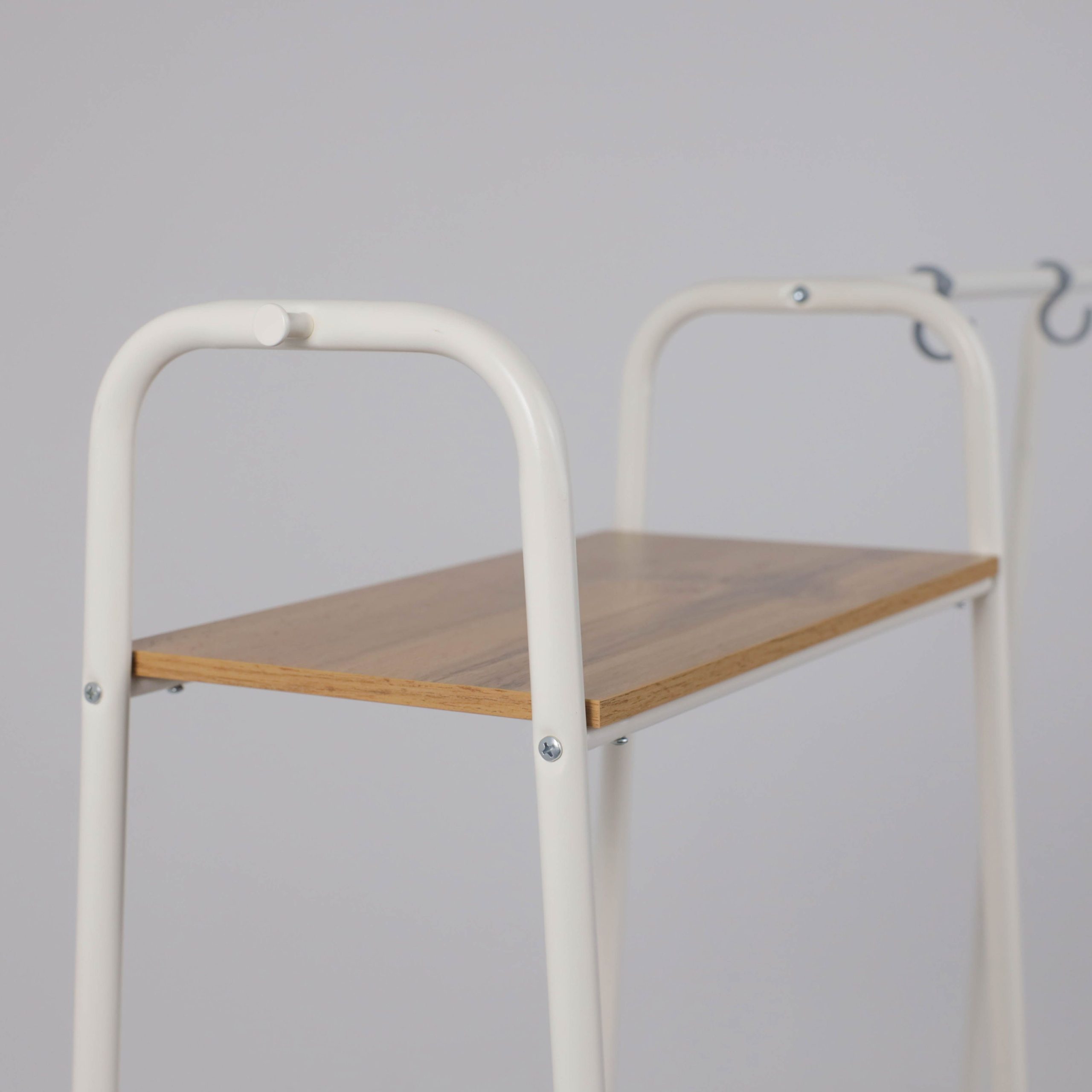 Гардеробная система с полками СКАНДИНАВИЯ 1, белый