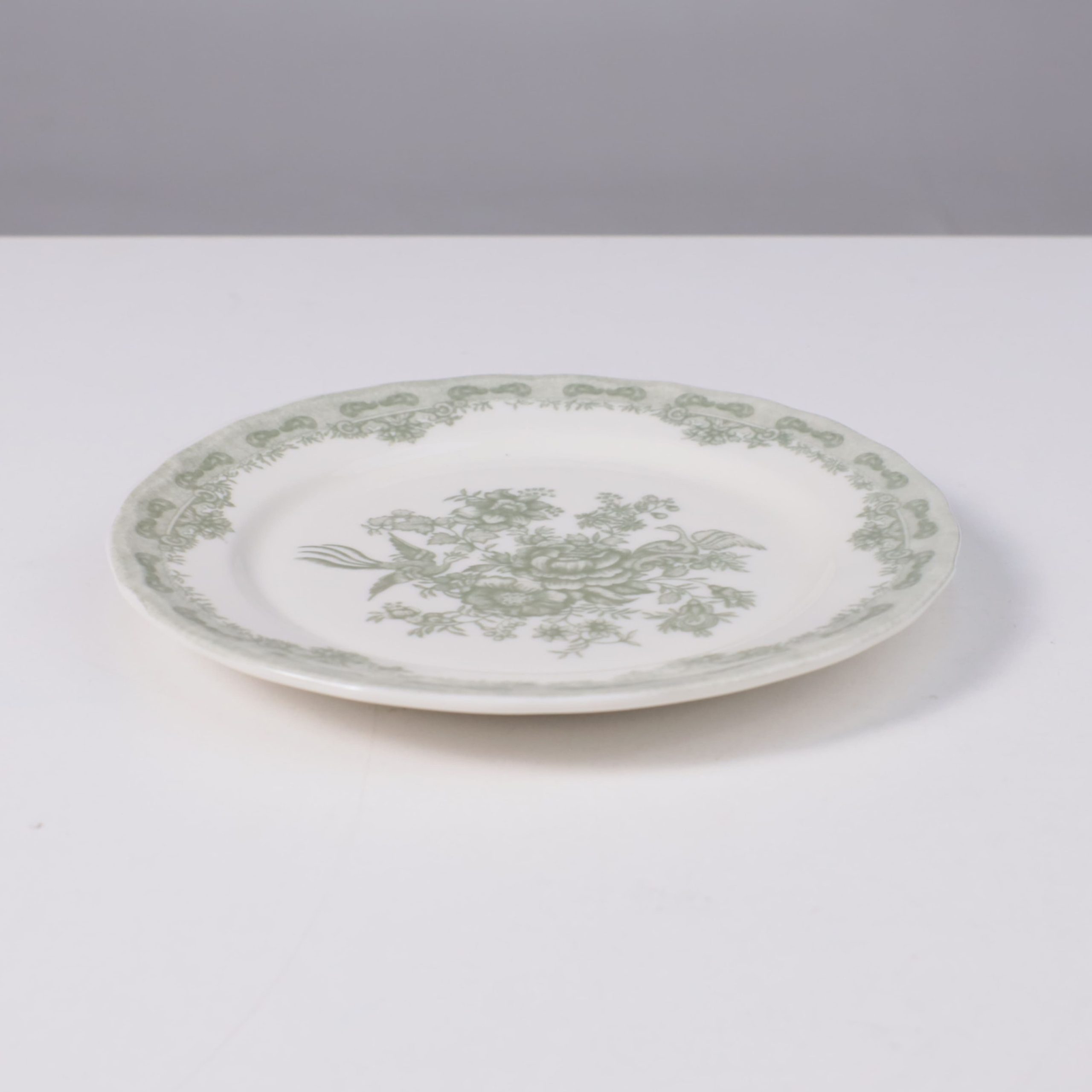 Блюдо BLOSSOM, керамика, зеленый, d26,4*3,2см