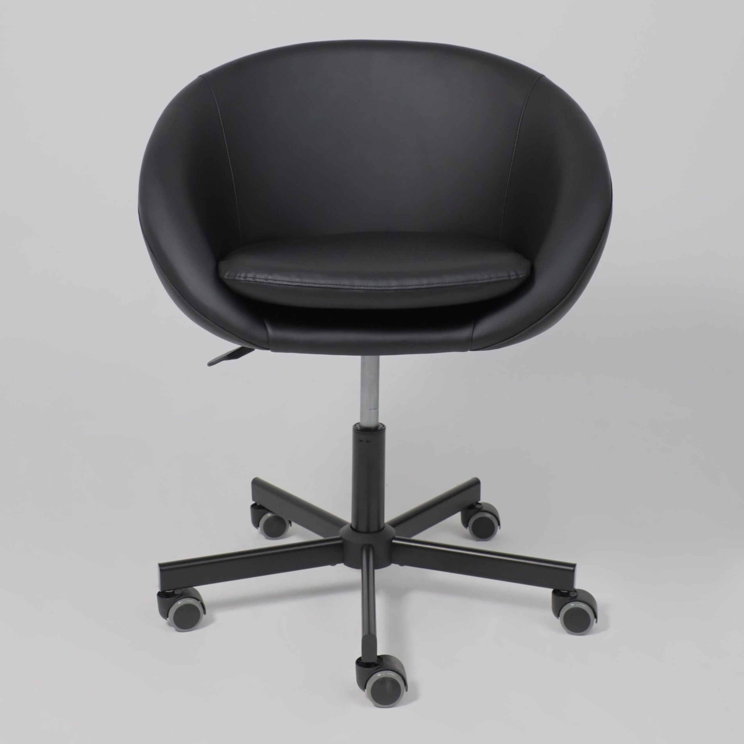 Кресло поворотное ELENA, ECO, черный