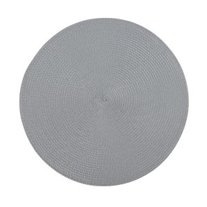 Подставка сервировочная BLISS, круглая, светло-серый, 38см