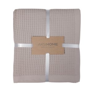 Покрывало DEMURE, 160*210см, бежевый, 16-0906