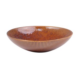 Блюдо-боул AURORA, фарфор, каштановый, d18*4,7см