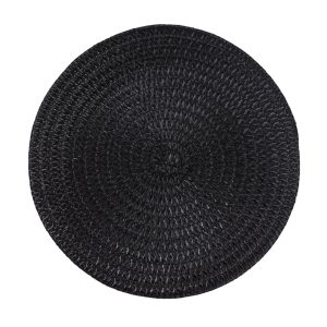 Подставка сервировочная GRACE, круглая, черный, 38см