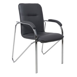 Кресло SAMBA AKS-1 Pegasso темно-серый, мягкие подлокотники