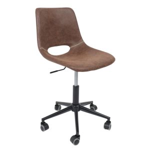 Стул  GIN, темно-коричневый/черный