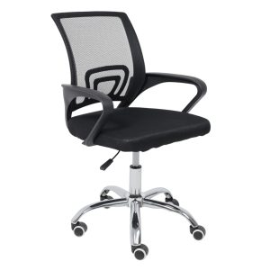 Кресло рабочее RICCI 696, (черный+черный)