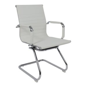 Кресло рабочее MARIANI, экокожа, белый