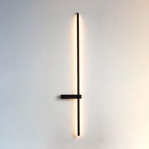 Светильник STRING SLIM, настенный, LED, 80 см, чёрный