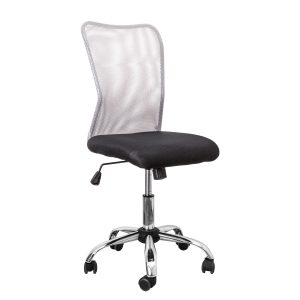 Кресло рабочее, поворотное ARTUR, (серый+черный)