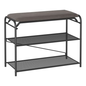 Подставка для обуви Гранада 23 НБК, (чёрный, нубук)