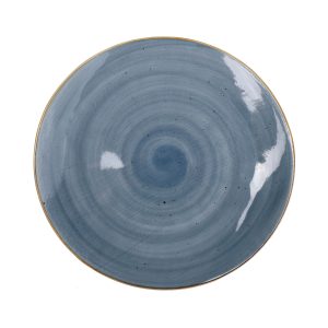 Блюдо VITAL, фарфор, синий, 26*26*2см